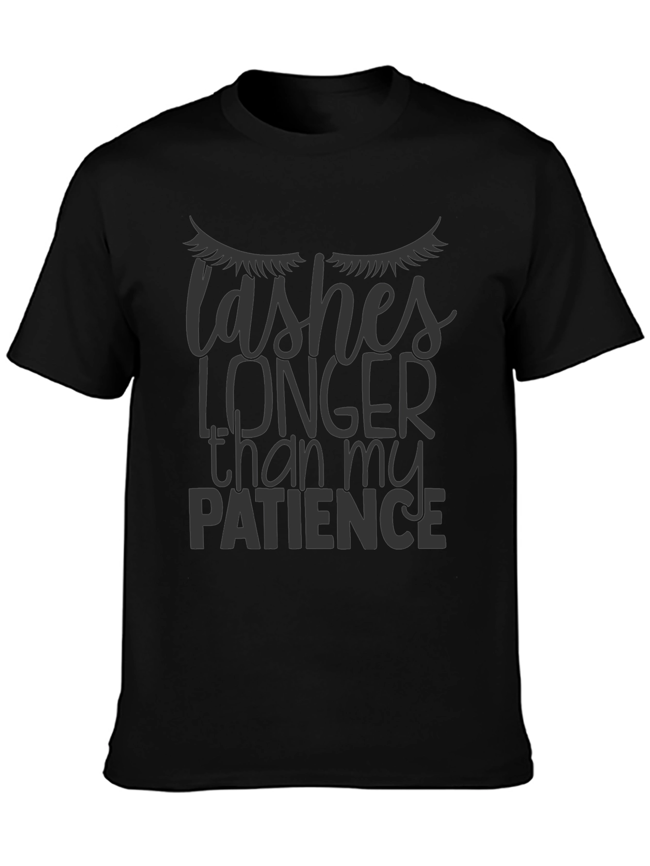 Lashes Longer Than My Patience Graphic Tee