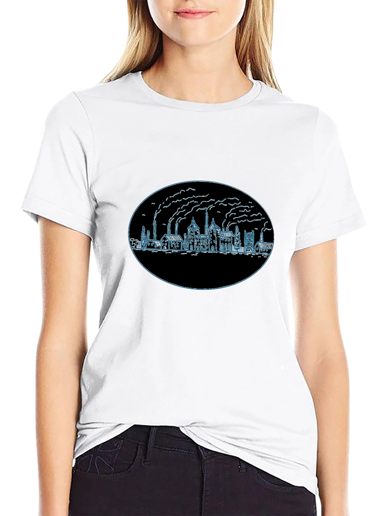 Urban Factory Graphic Tee - Black