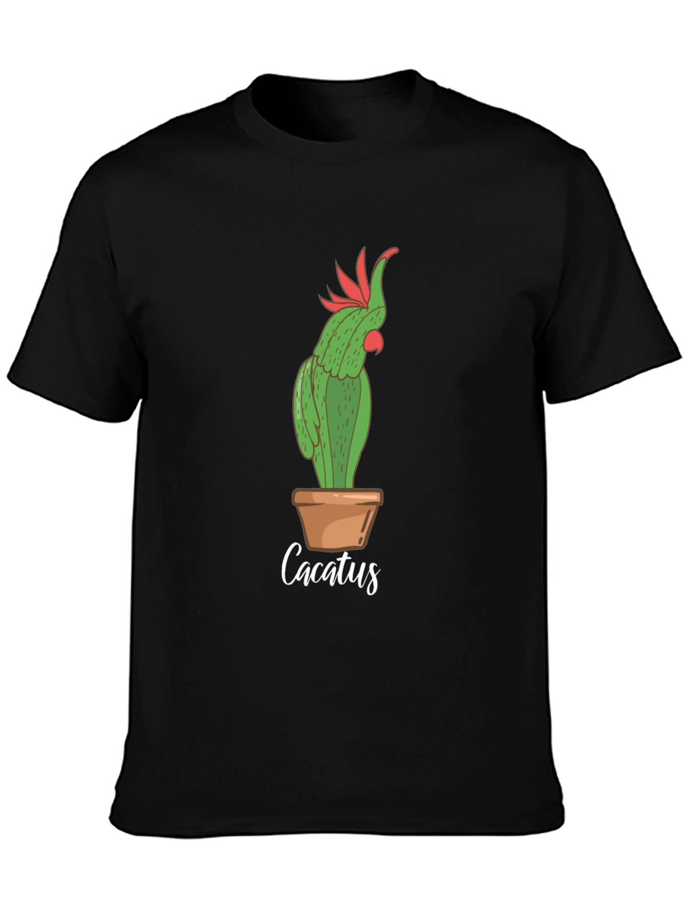 Cacatus T-Shirt - Funny Cactus Parrot Graphic Tee