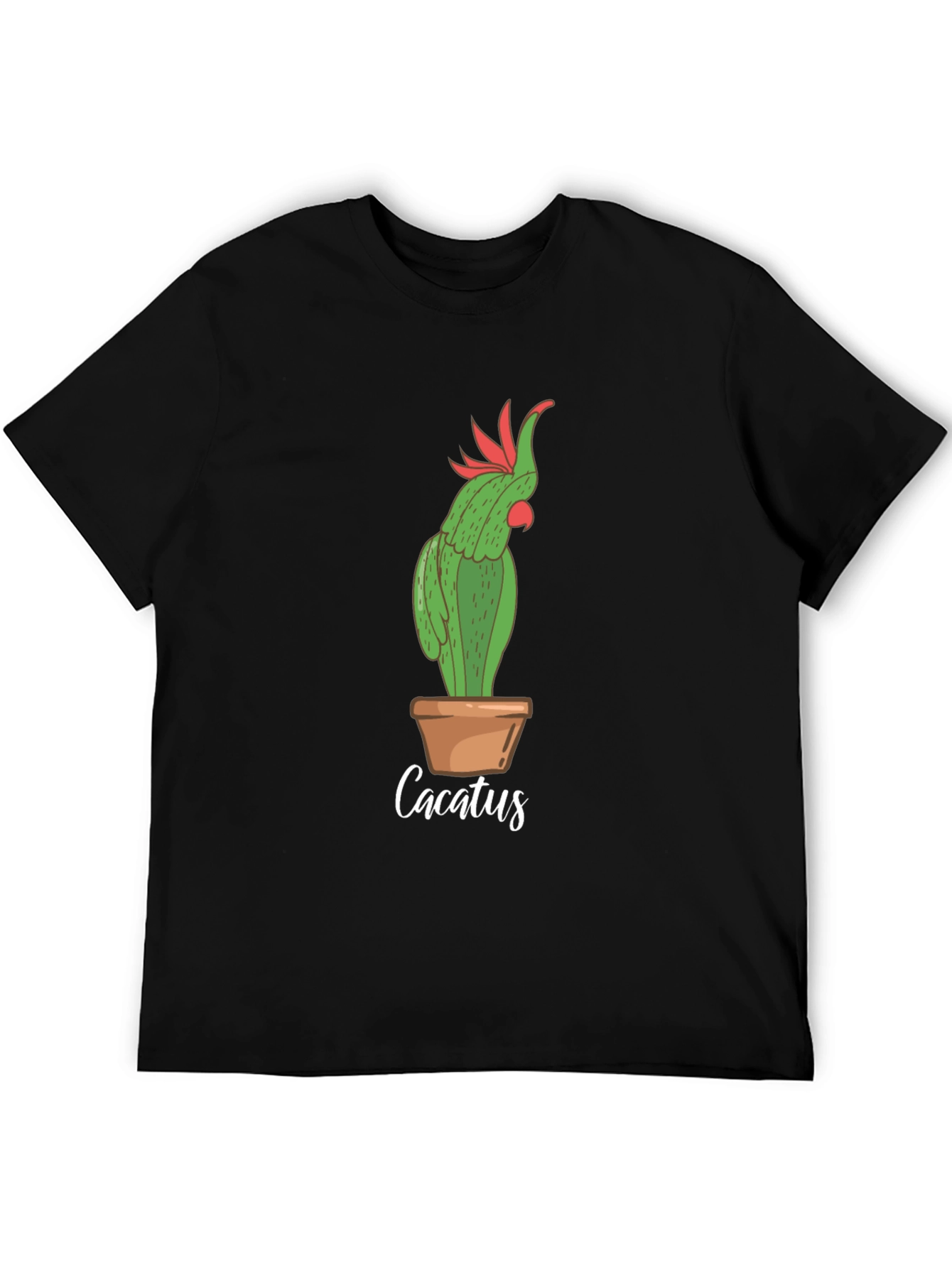 Cacatus T-Shirt - Funny Cactus Parrot Graphic Tee