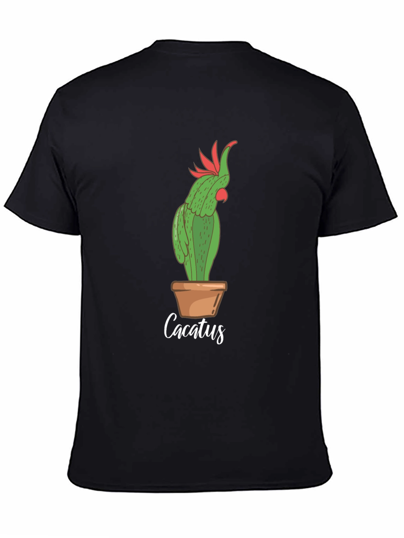 Cacatus T-Shirt - Funny Cactus Parrot Graphic Tee