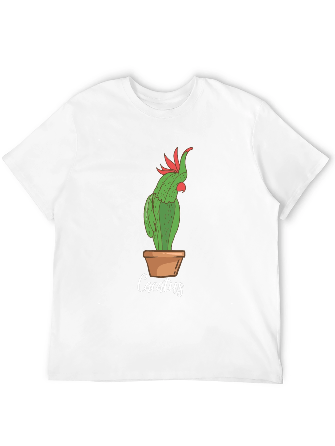 Cacatus T-Shirt - Funny Cactus Parrot Graphic Tee
