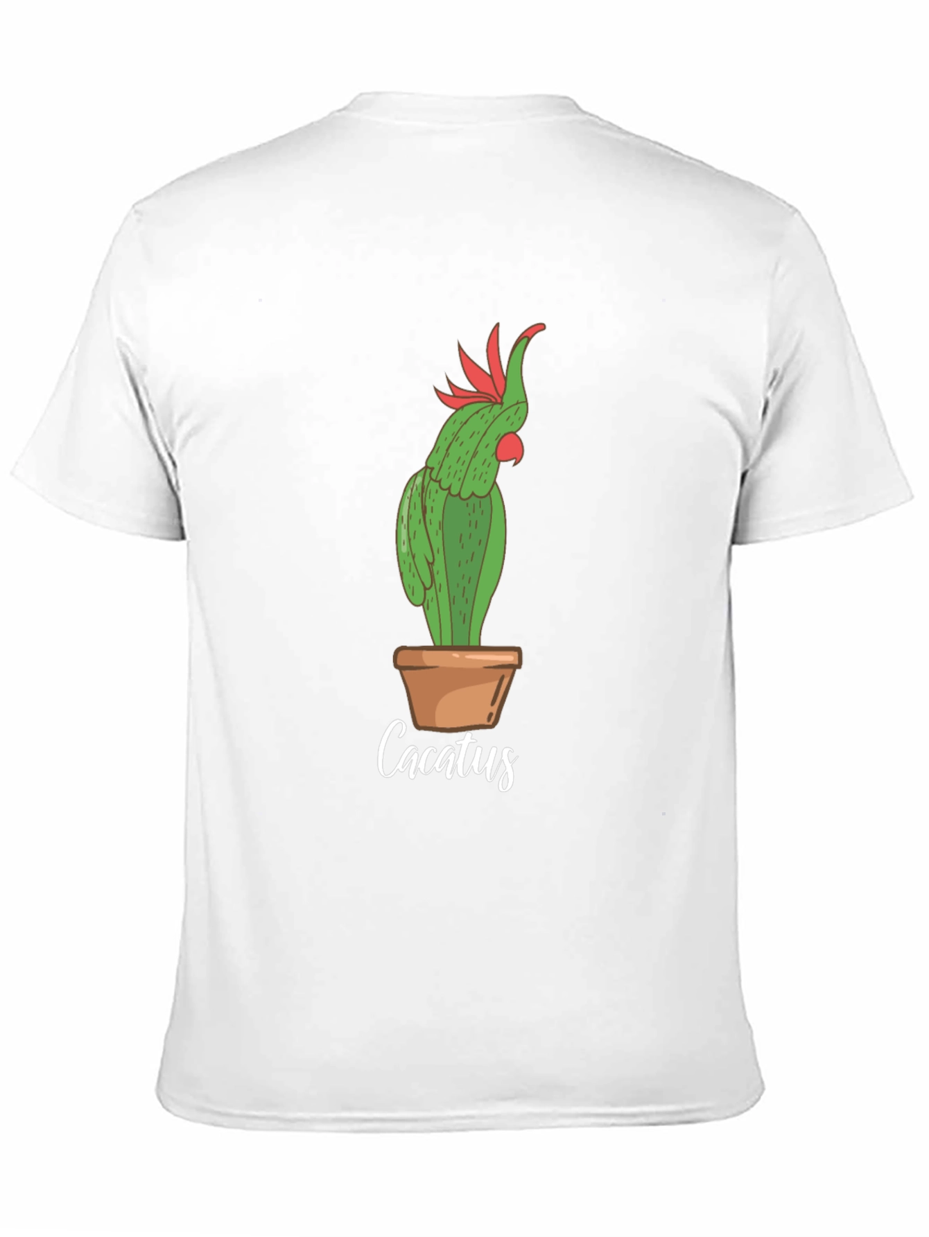 Cacatus T-Shirt - Funny Cactus Parrot Graphic Tee