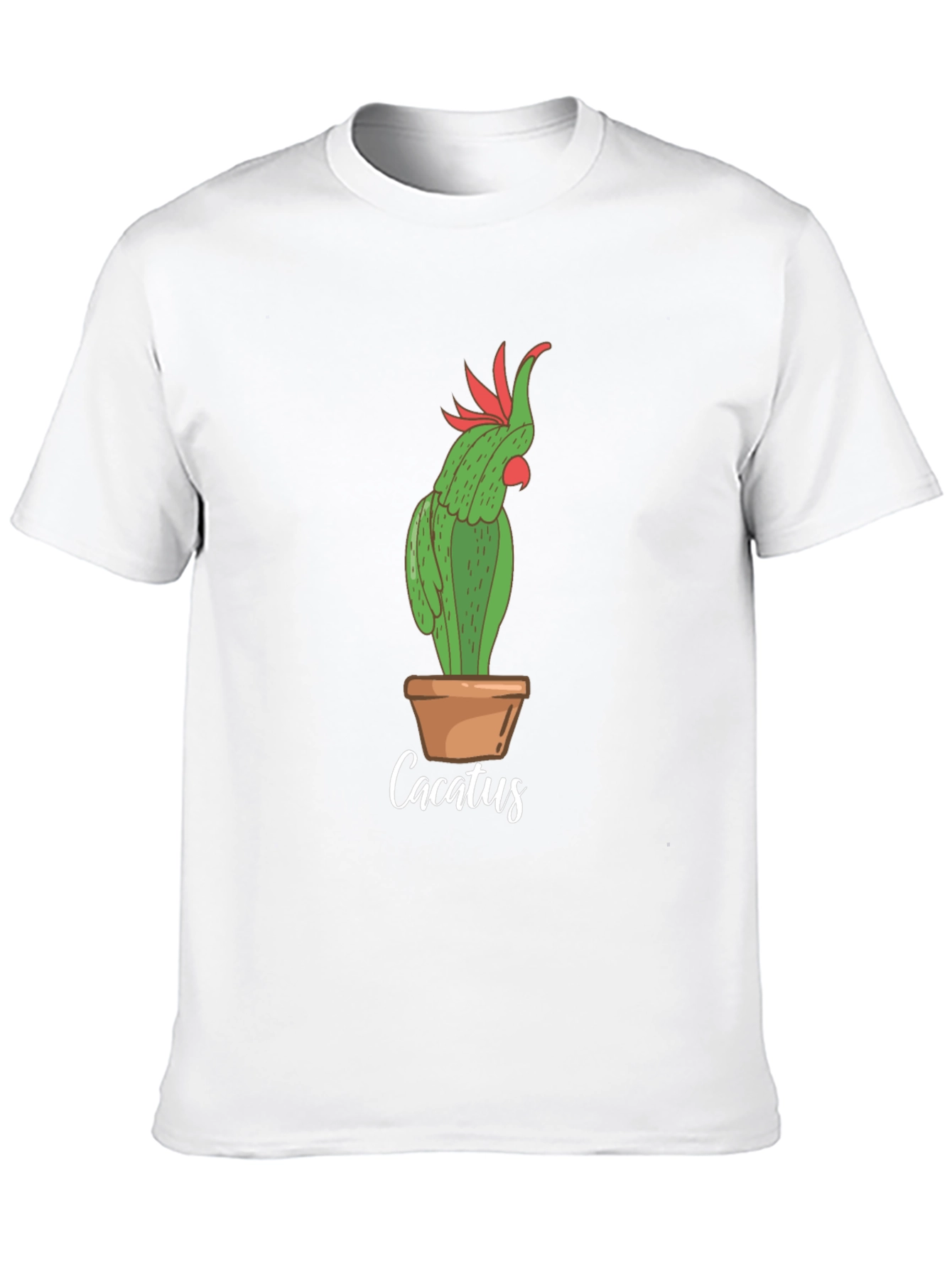 Cacatus T-Shirt - Funny Cactus Parrot Graphic Tee
