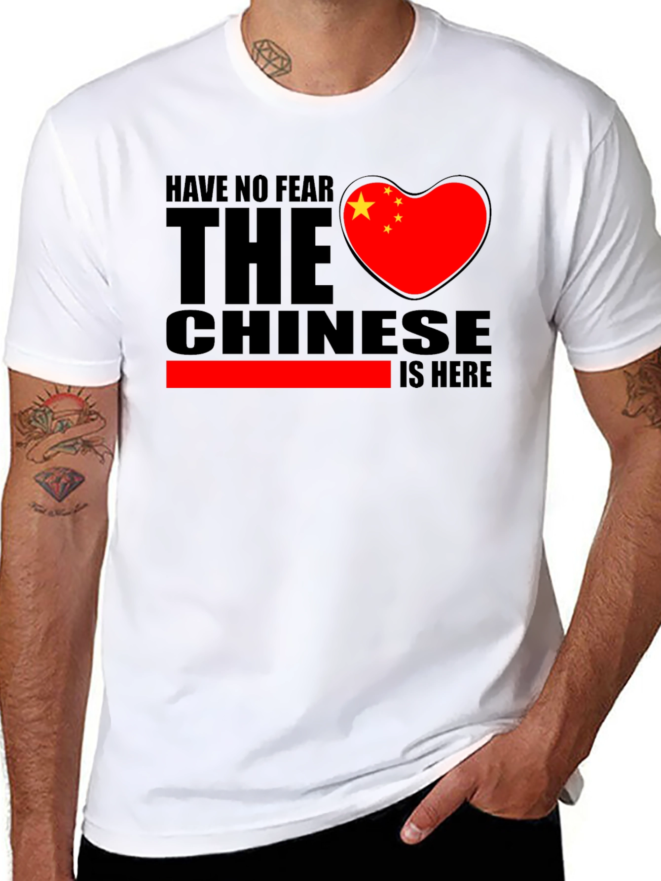 Have No Fear The Chinese Are Here Graphic Tee