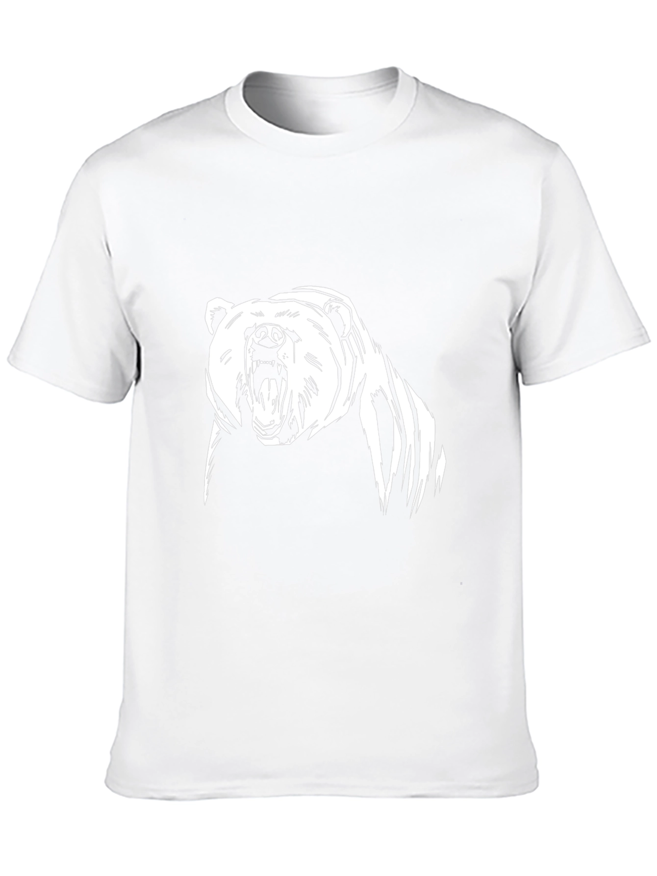 Grizzly Bear Graphic Tee - Black