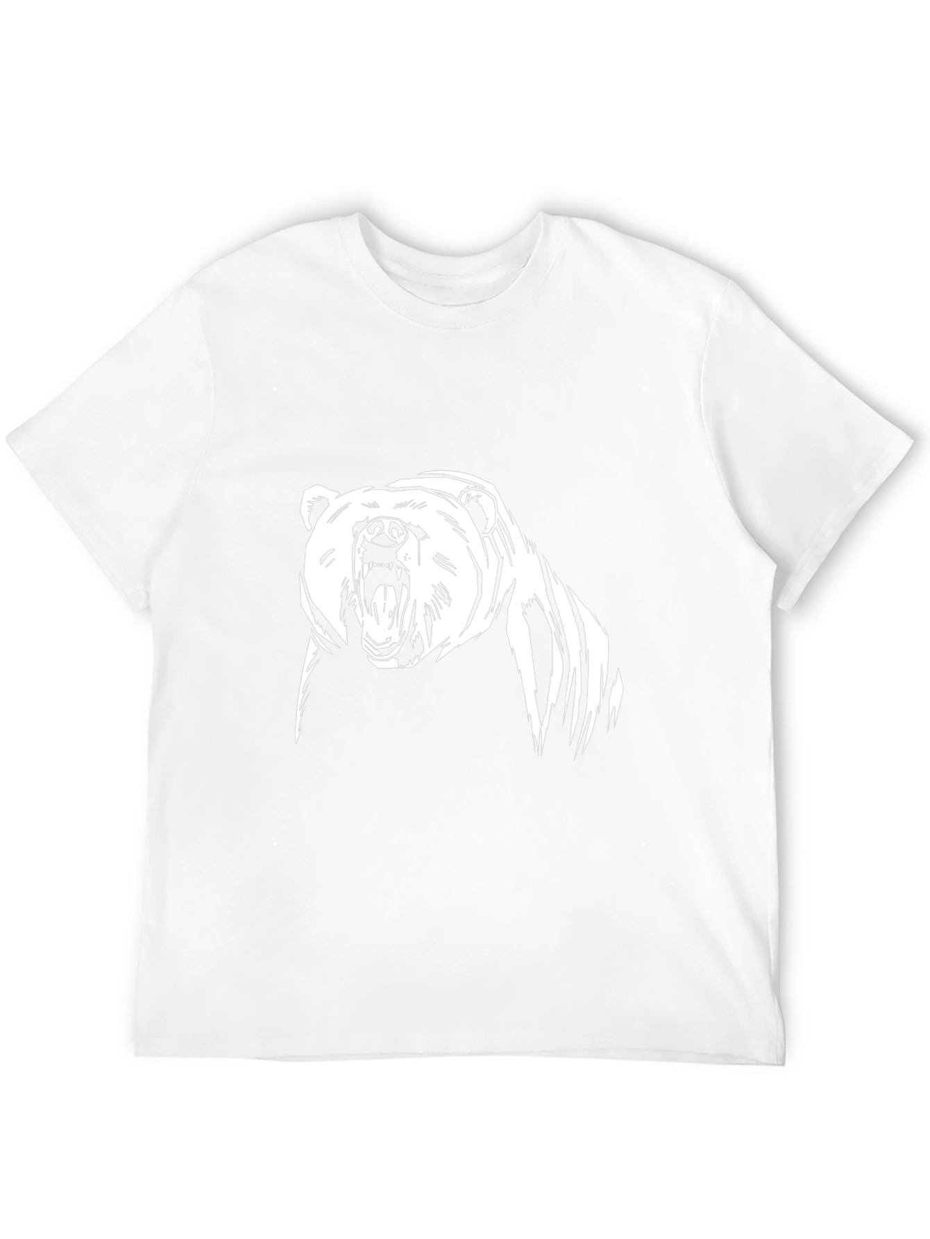 Grizzly Bear Graphic Tee - Black