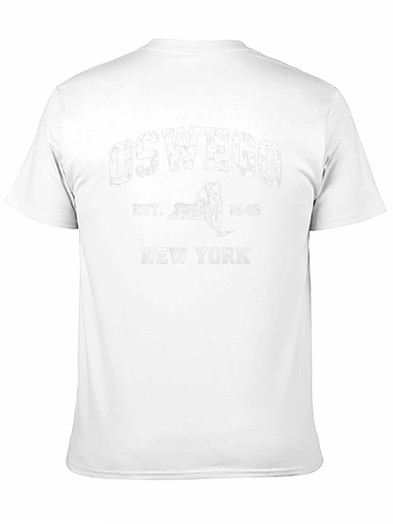 Oswego New York Black T-Shirt