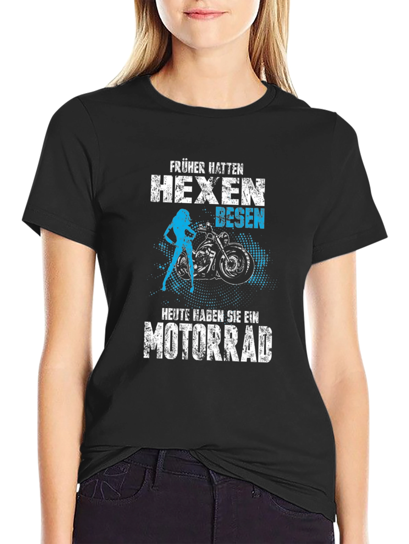 Witches Motorcycle T-Shirt - Cool Biker Tee