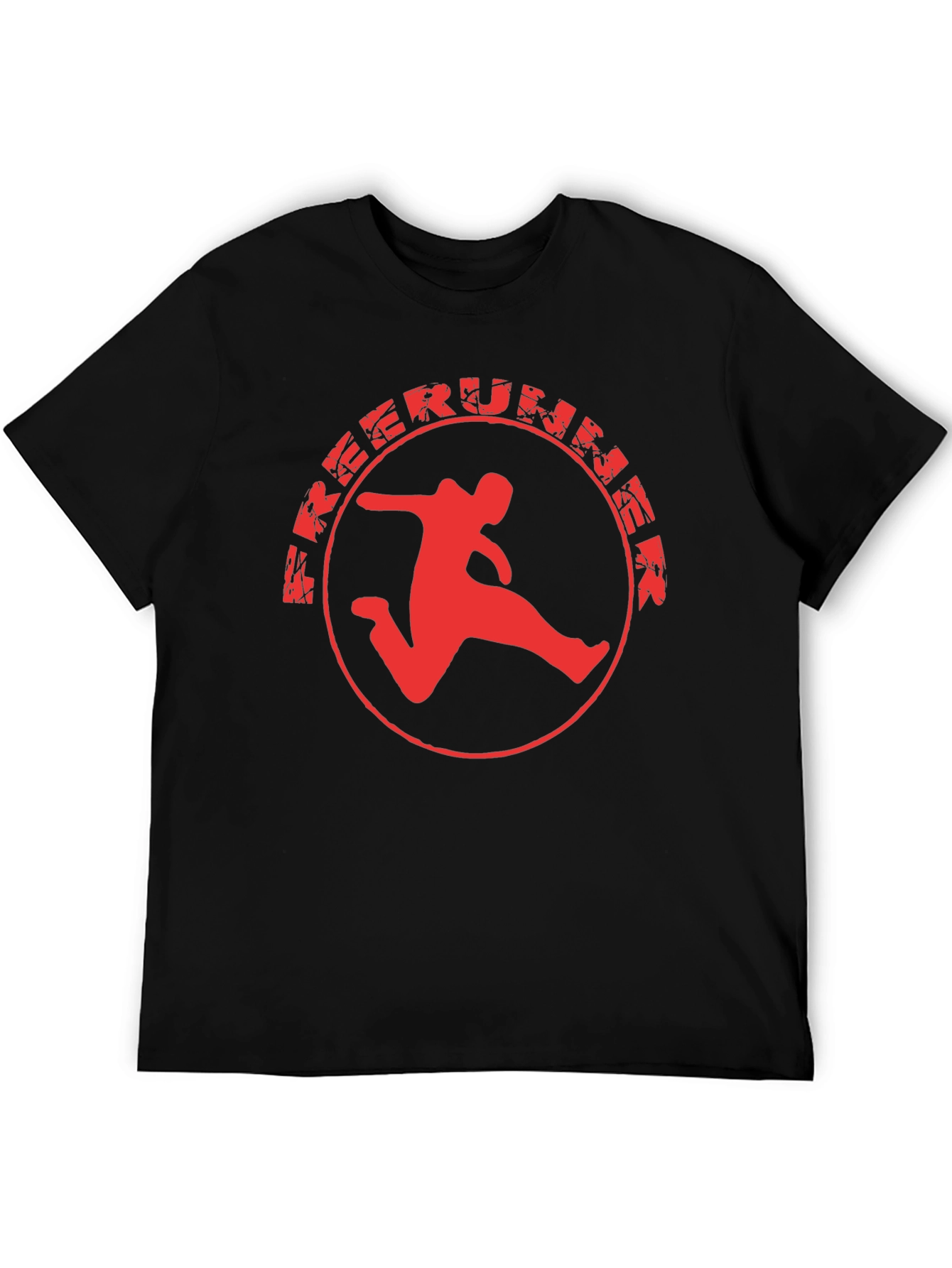 Freerummer Graphic Tee - Black Cotton