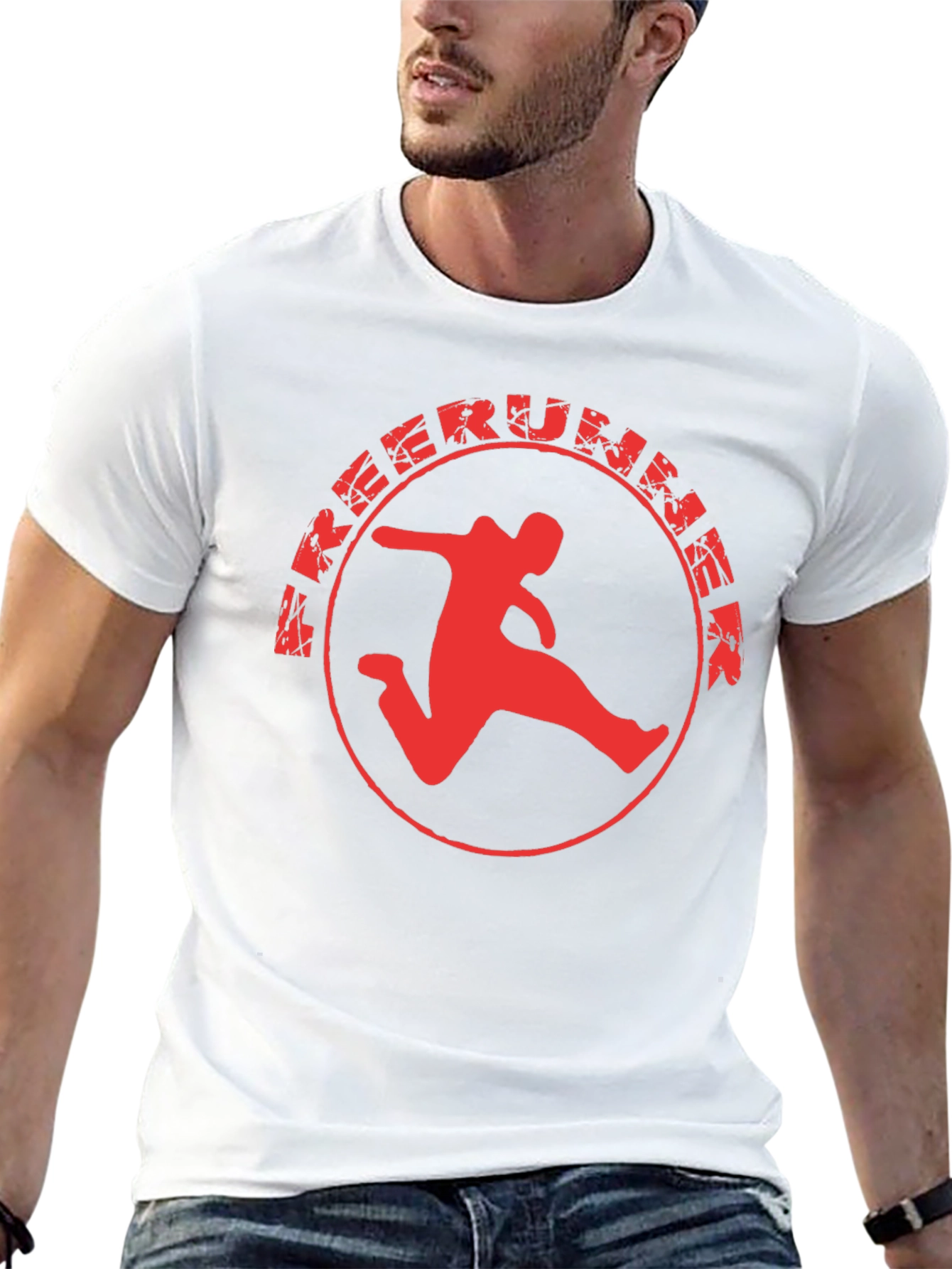 Freerummer Graphic Tee - Black Cotton