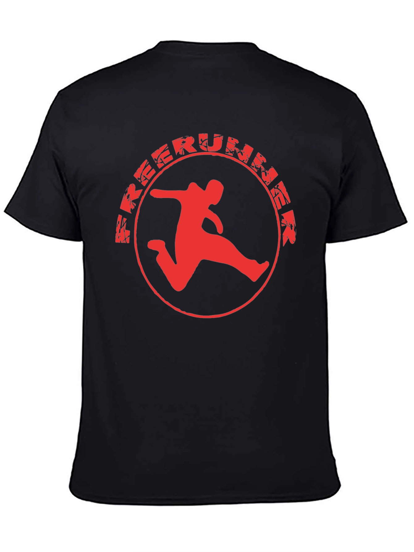 Freerummer Graphic Tee - Black Cotton