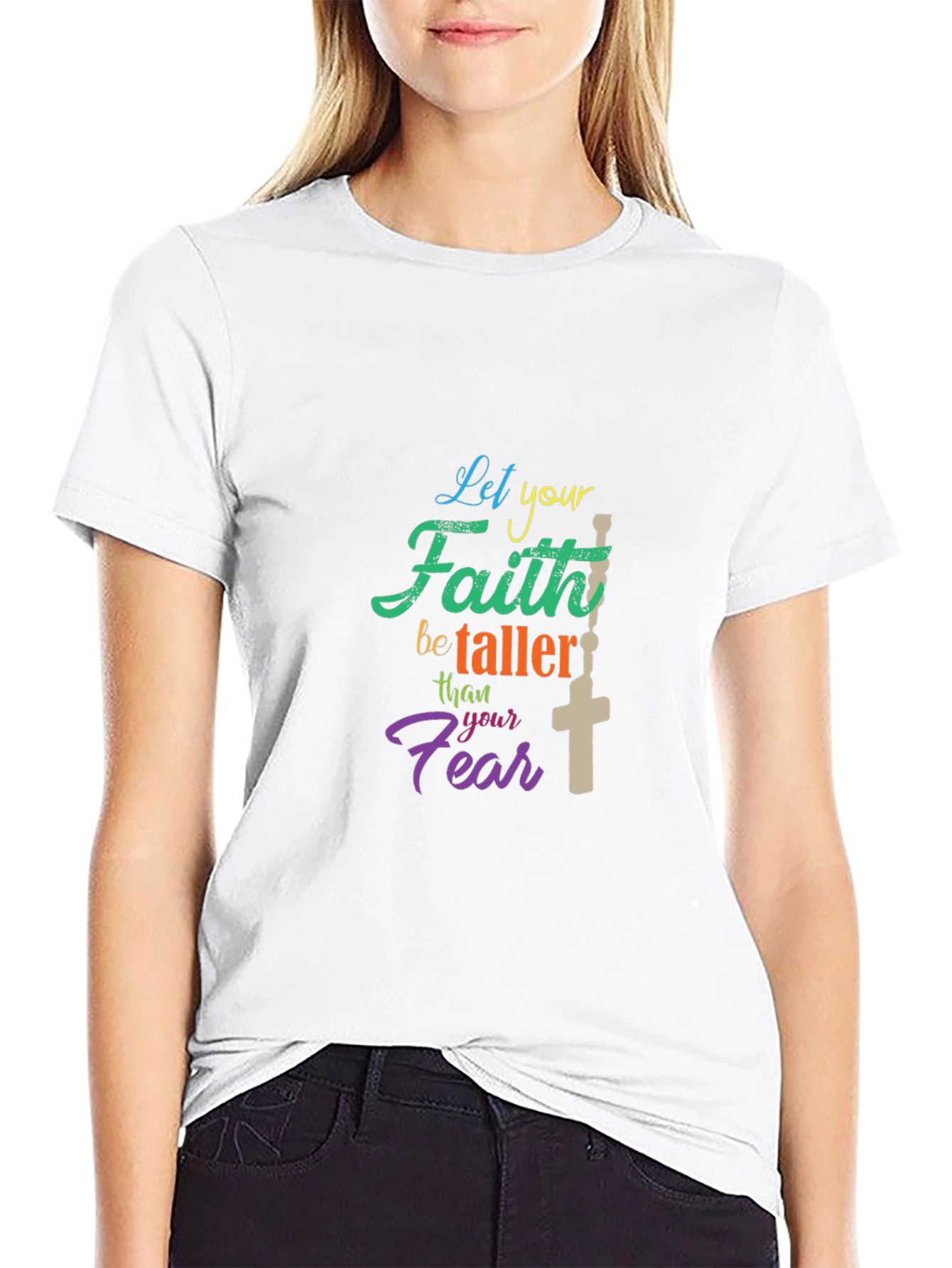 Faith Over Fear Graphic Tee - Christian Inspired Apparel
