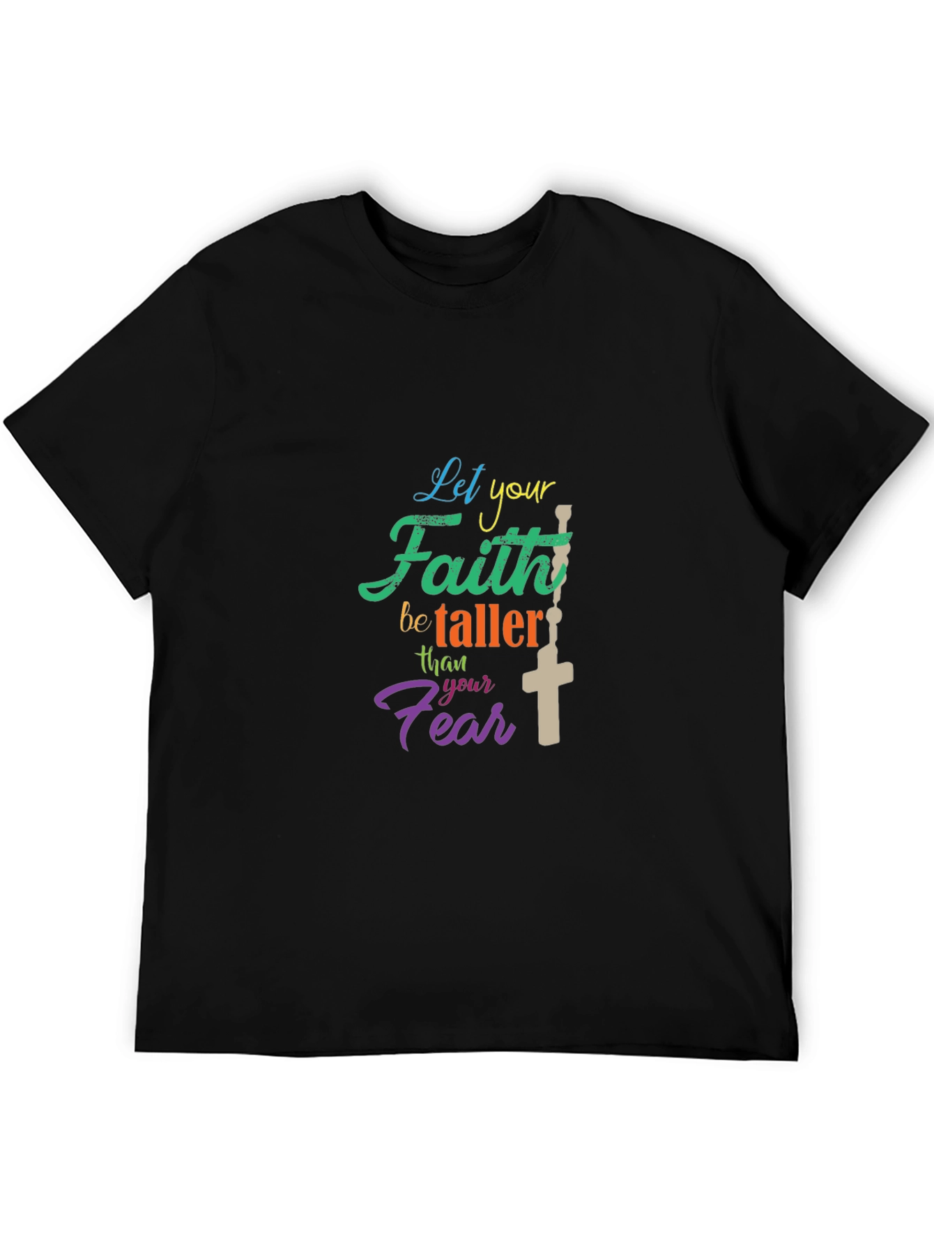 Faith Over Fear Graphic Tee - Christian Inspired Apparel