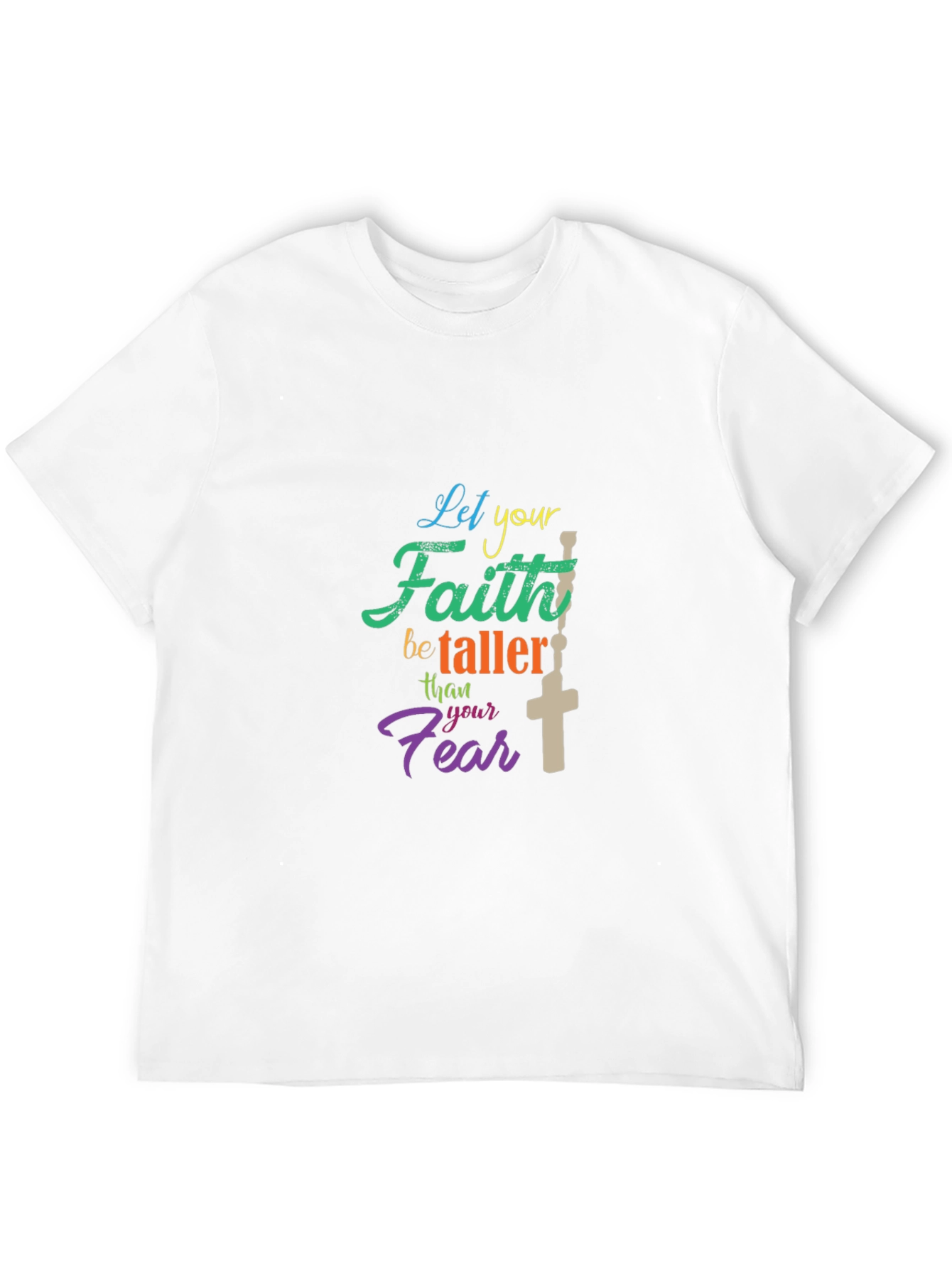 Faith Over Fear Graphic Tee - Christian Inspired Apparel