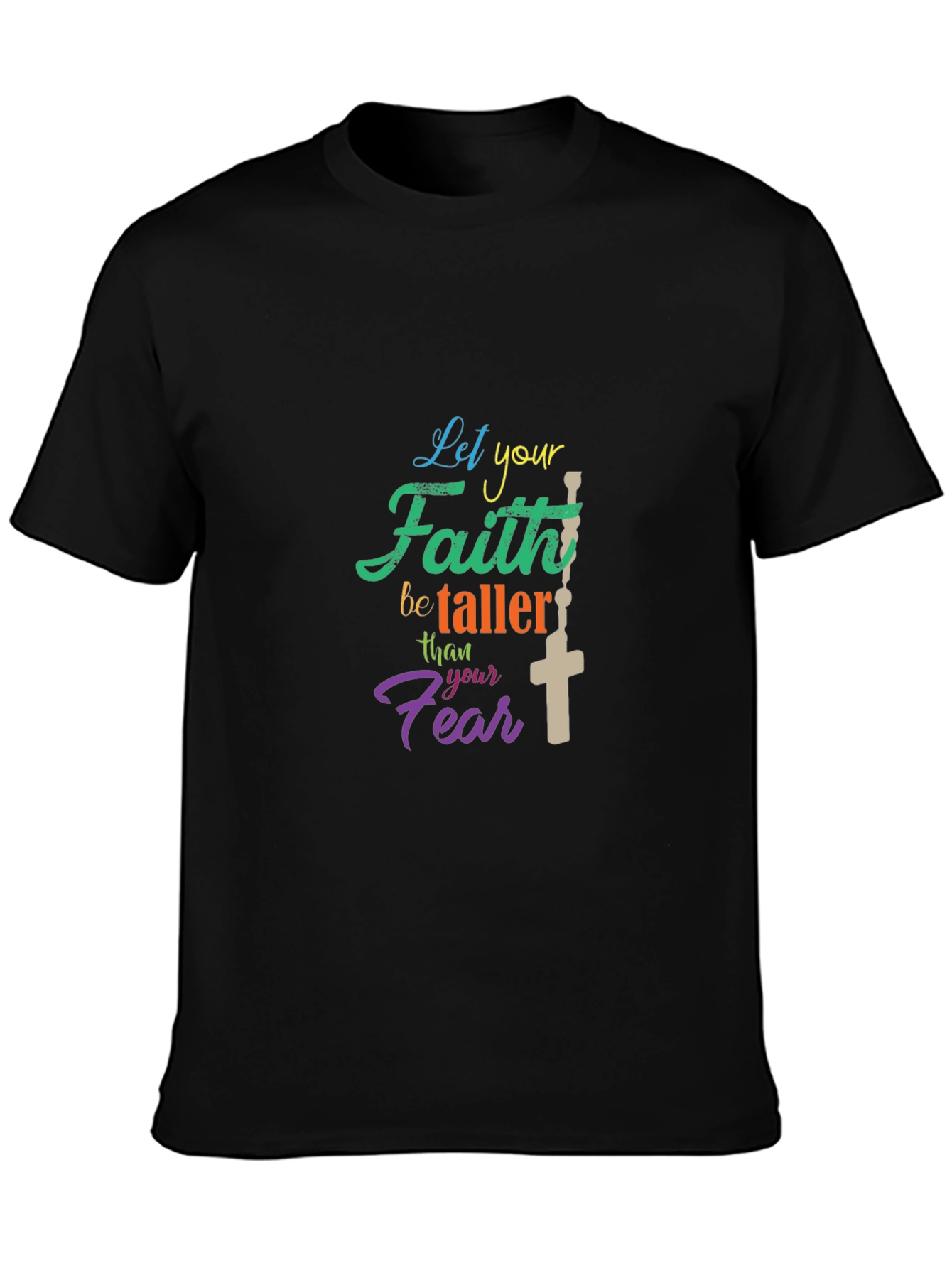 Faith Over Fear Graphic Tee - Christian Inspired Apparel