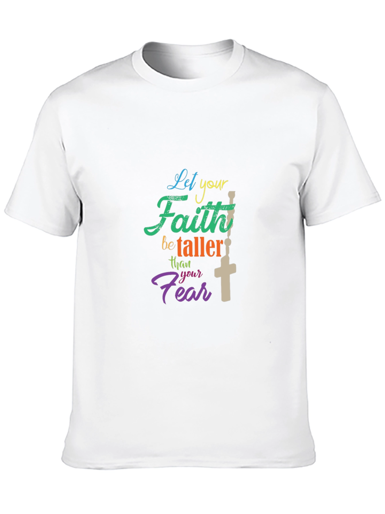 Faith Over Fear Graphic Tee - Christian Inspired Apparel