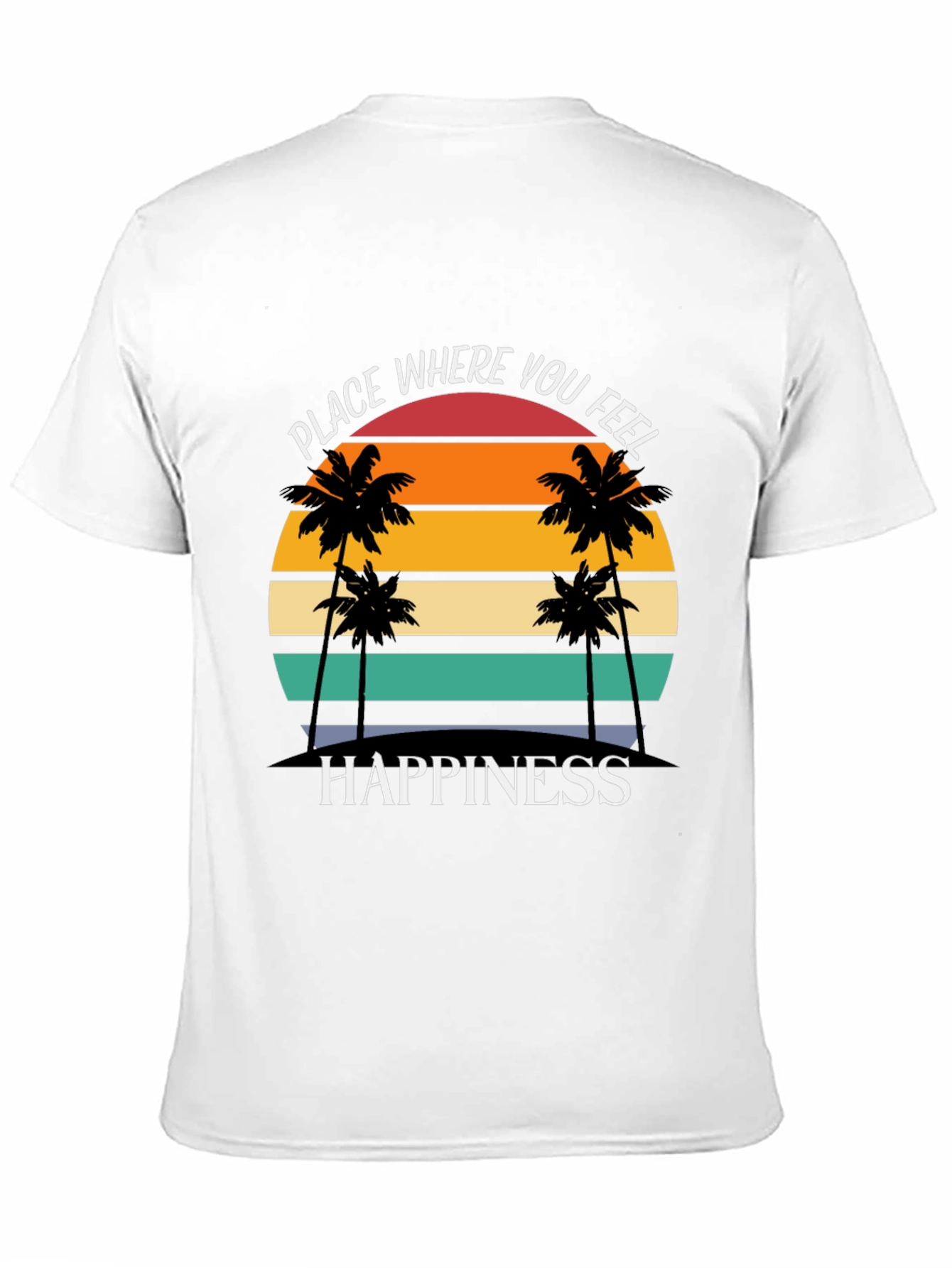 Paradise Found T-Shirt - Happiness Destination Tee