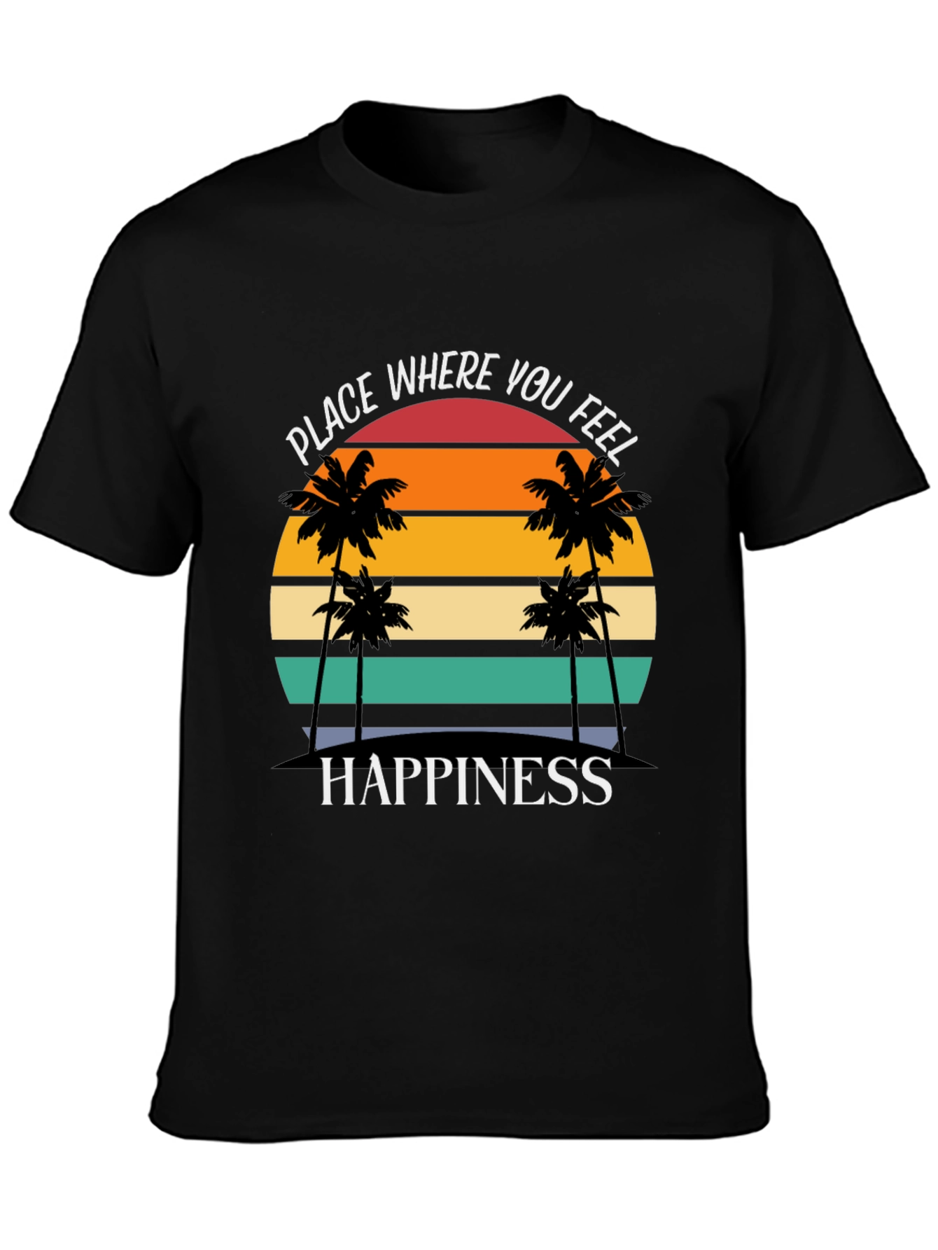 Paradise Found T-Shirt - Happiness Destination Tee
