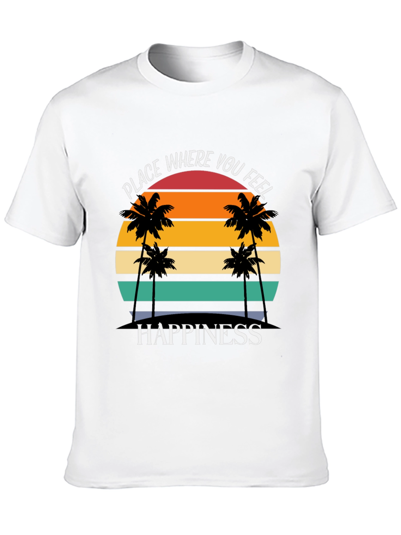 Paradise Found T-Shirt - Happiness Destination Tee