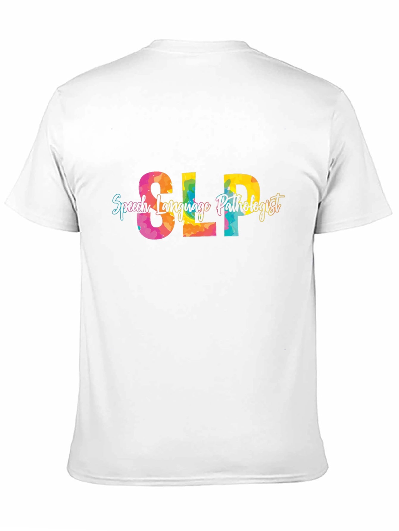 SLP Speech Language Pathologist Black T-Shirt