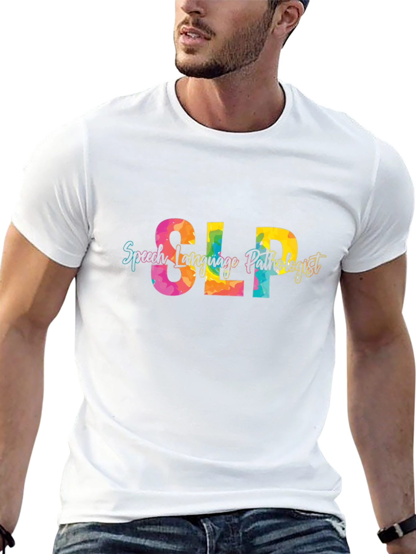 SLP Speech Language Pathologist Black T-Shirt