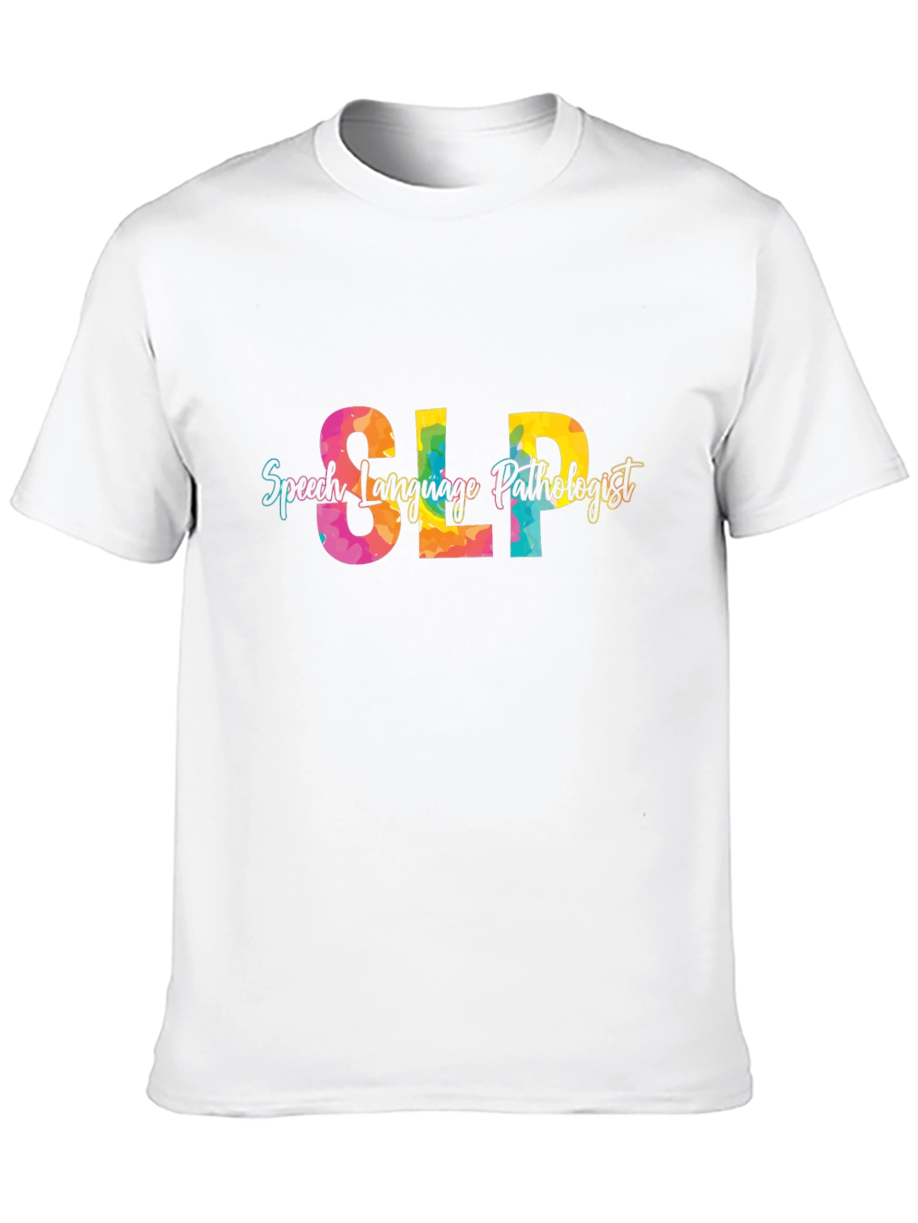 SLP Speech Language Pathologist Black T-Shirt
