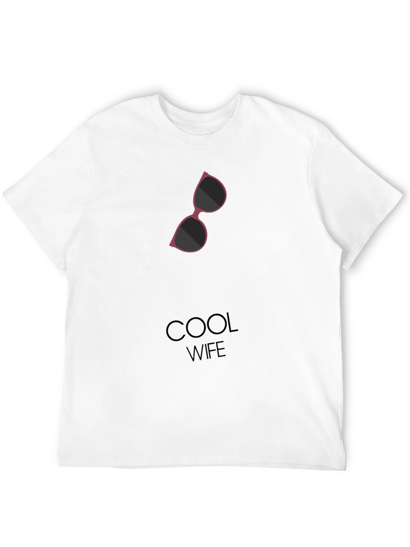 Cool Wife Graphic Tee - Stylish Husband Gift