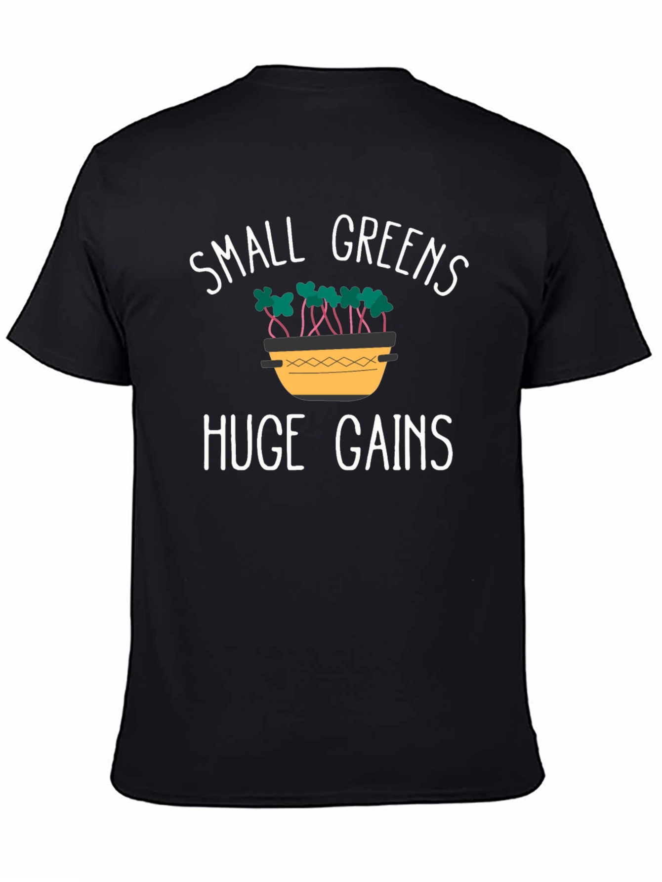 Small Greens Huge Gains Graphic Tee