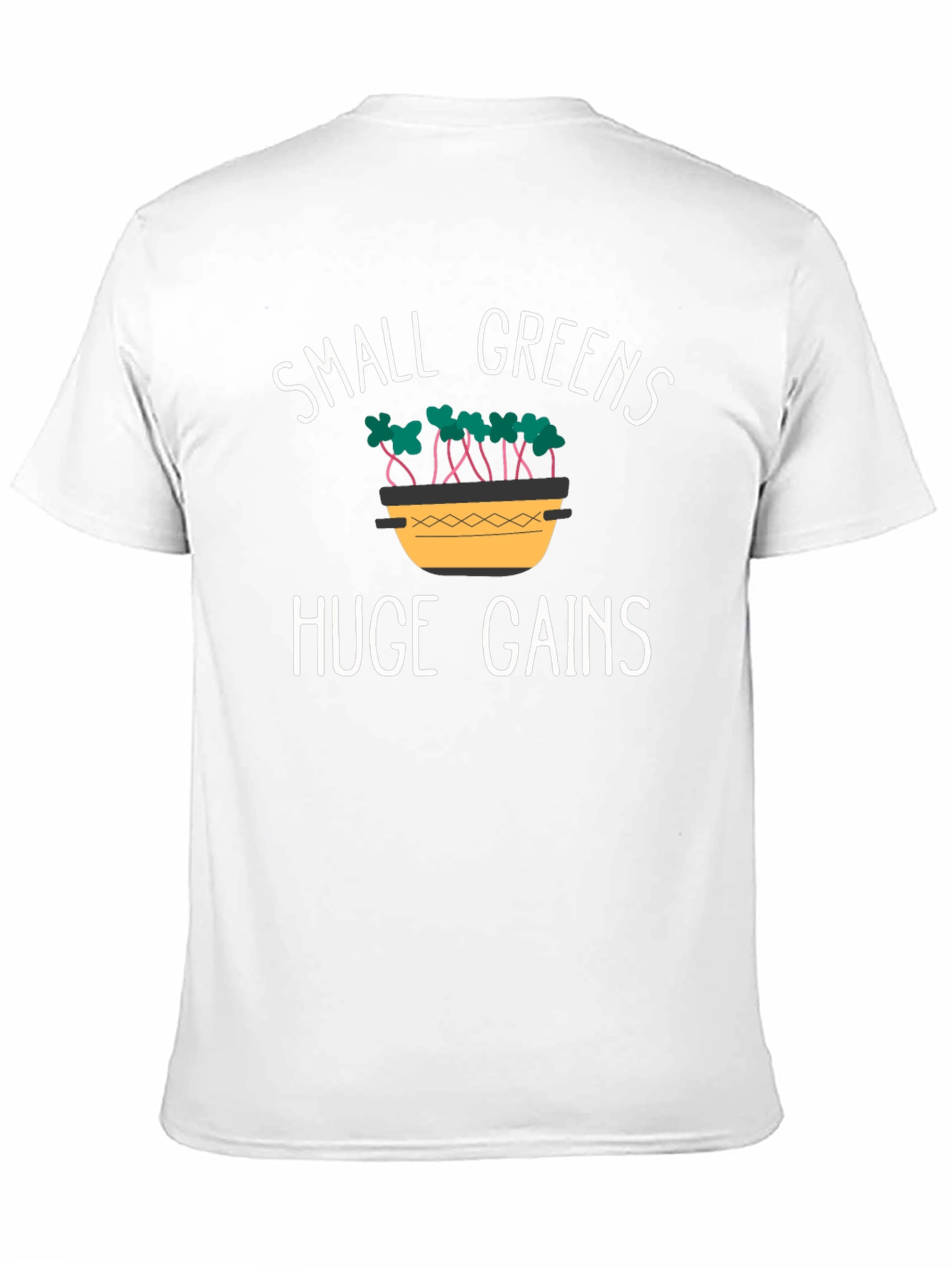 Small Greens Huge Gains Graphic Tee