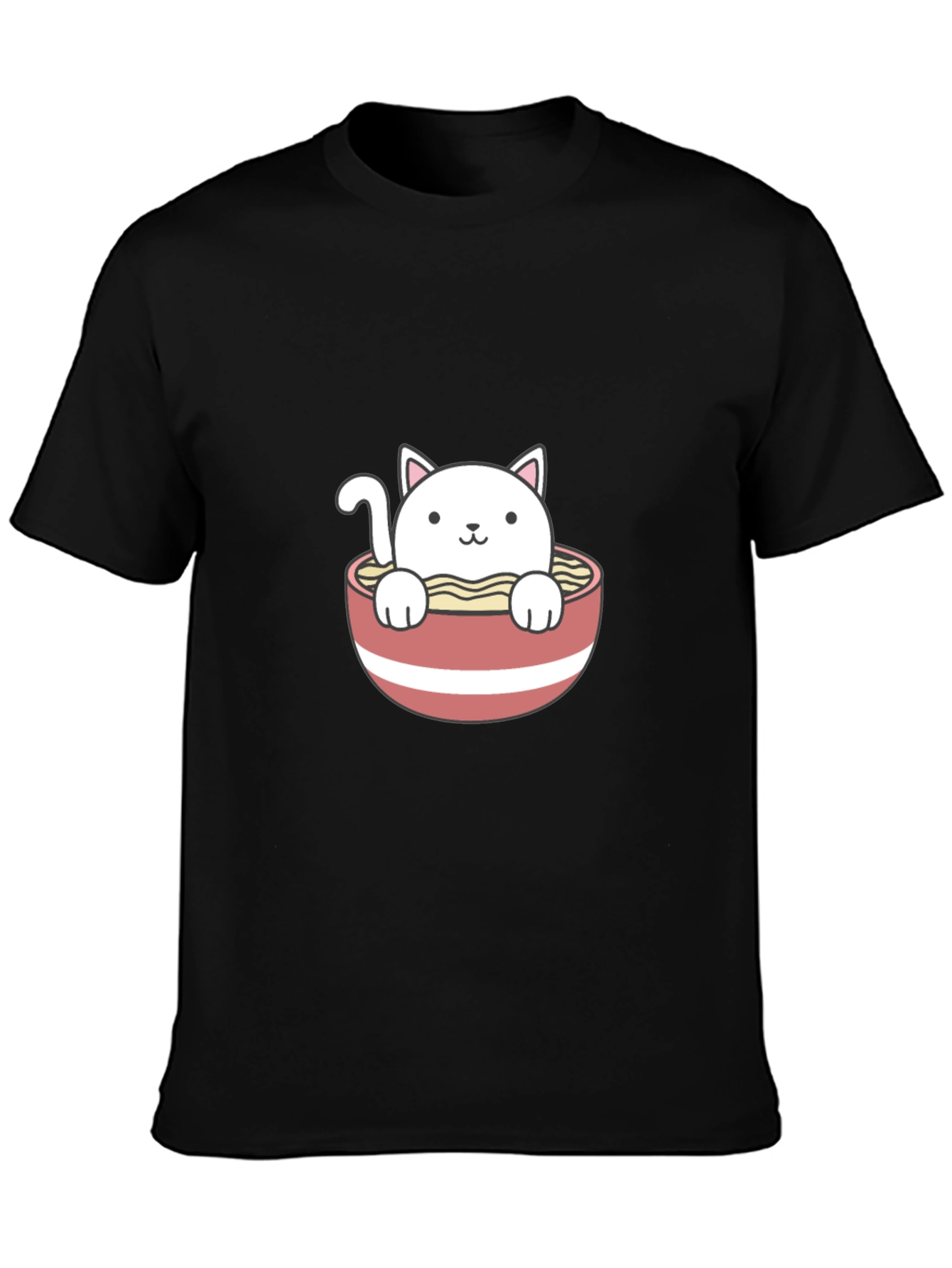 Ramen Cat T-Shirt - Cute & Comfy
