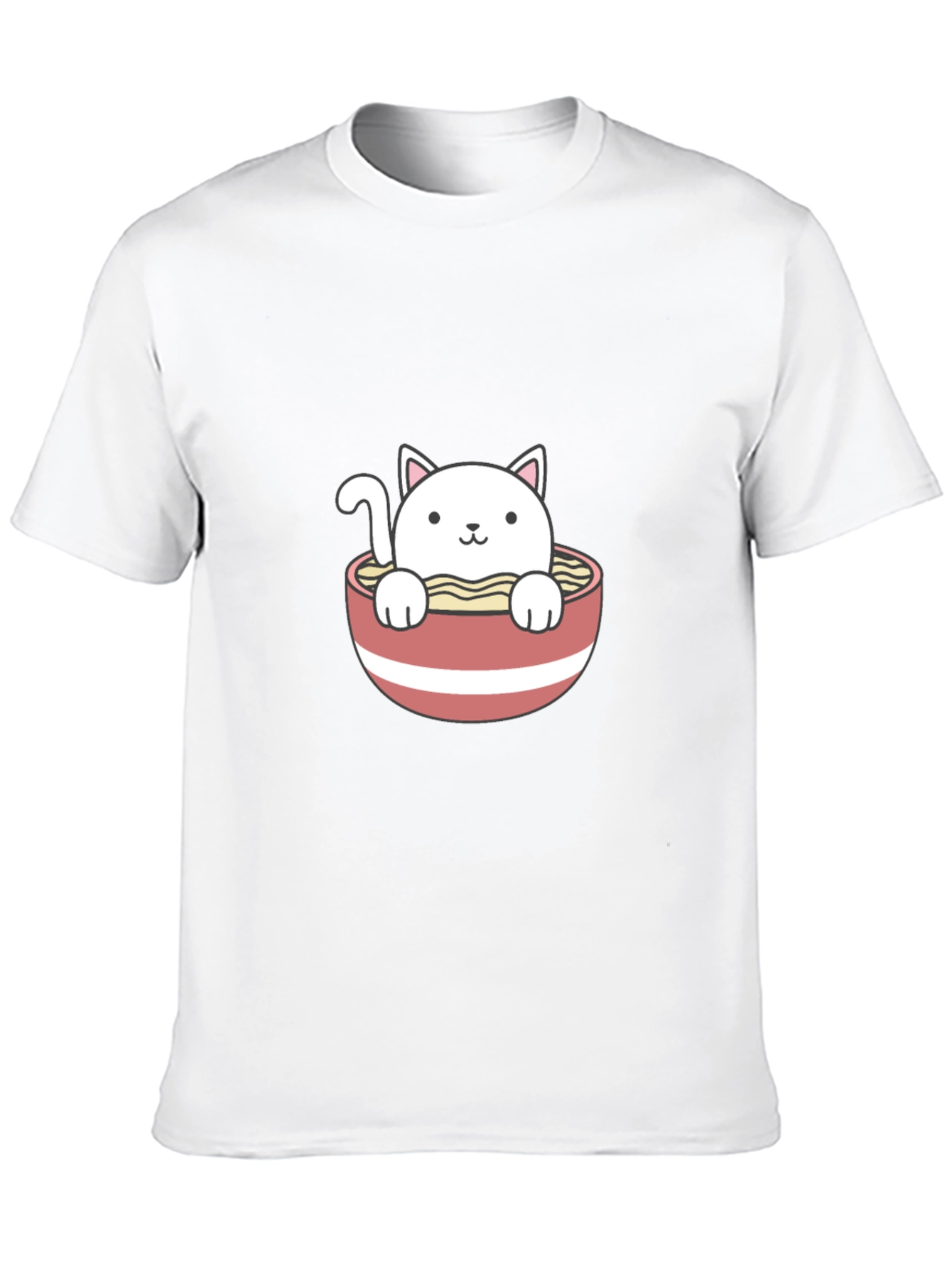 Ramen Cat T-Shirt - Cute & Comfy
