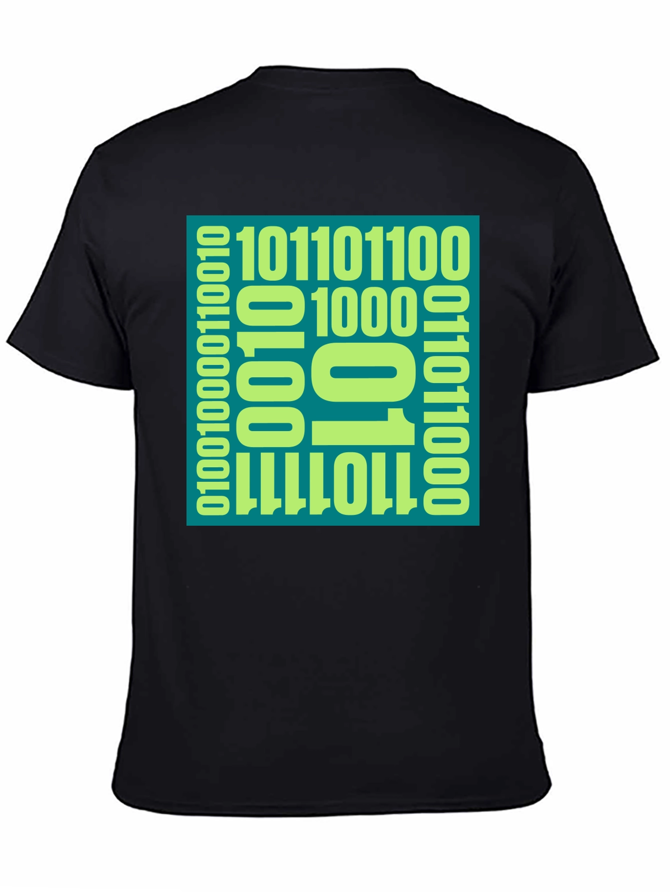 Binary Code Graphic Tee - Programmer Style