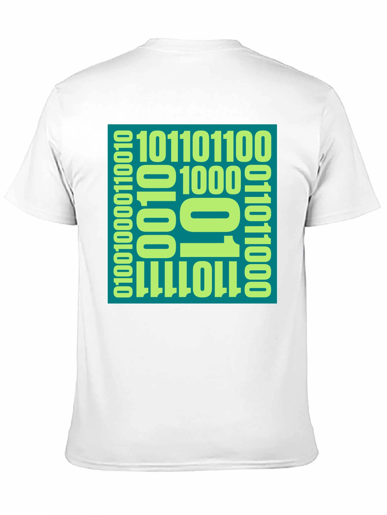 Binary Code Graphic Tee - Programmer Style
