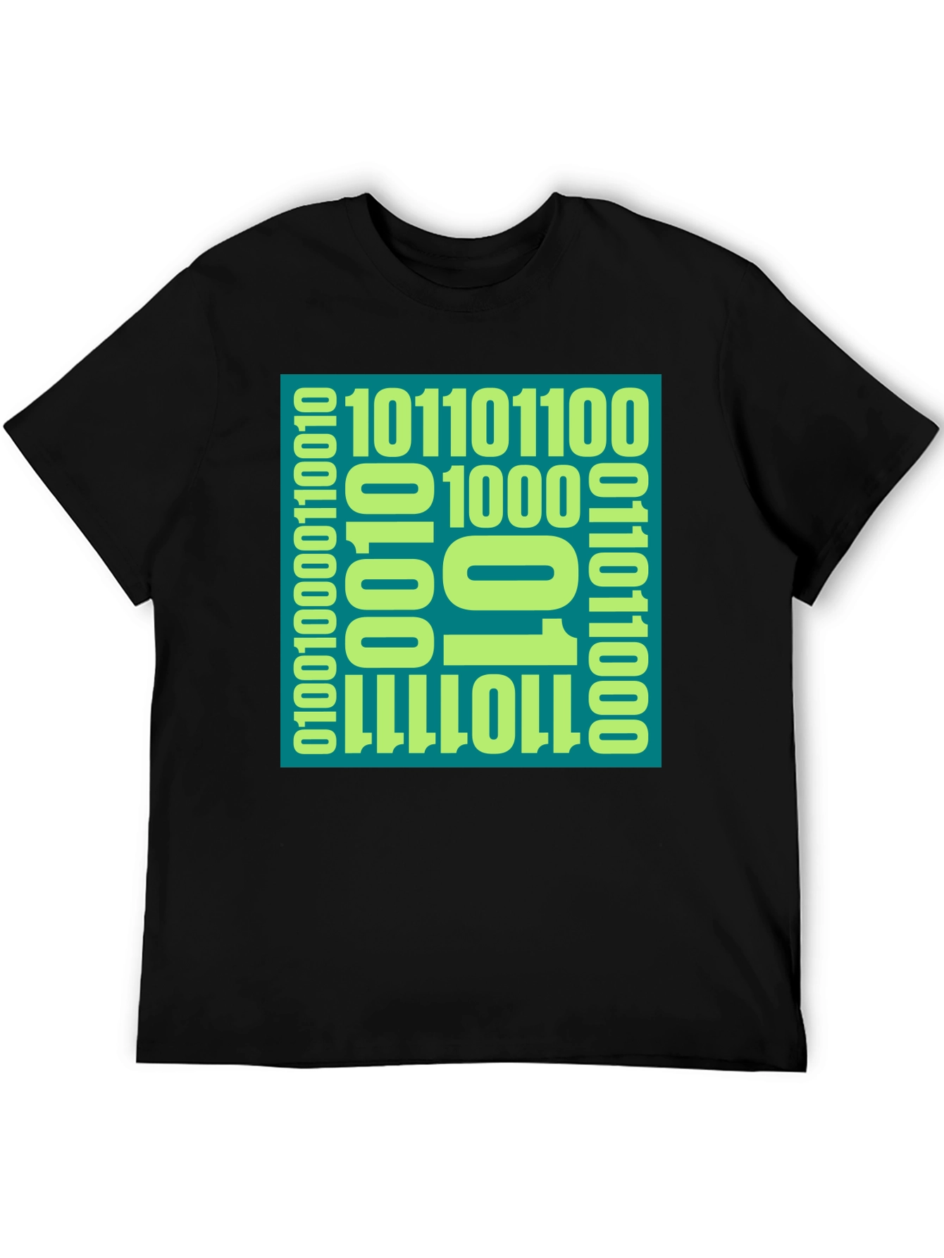 Binary Code Graphic Tee - Programmer Style