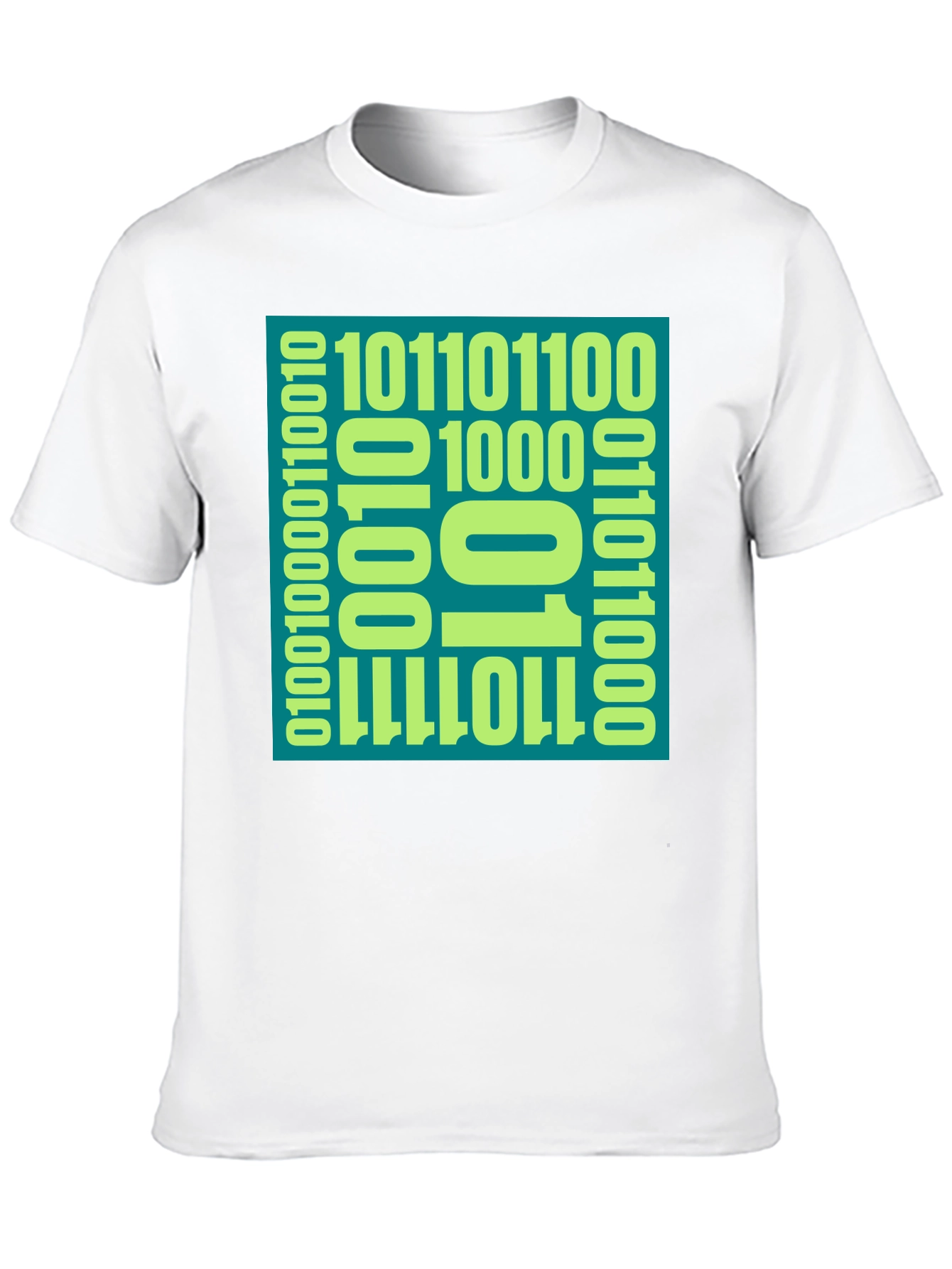 Binary Code Graphic Tee - Programmer Style