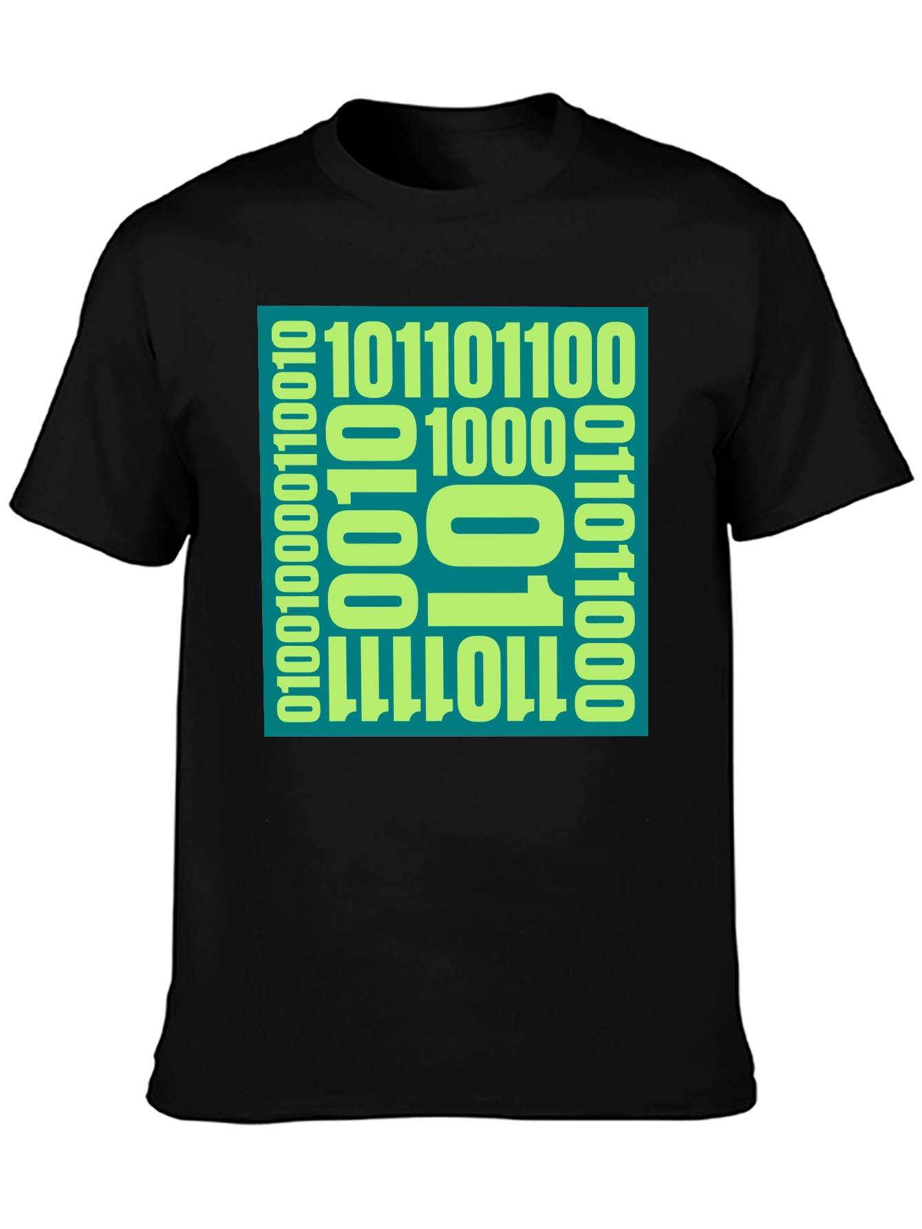 Binary Code Graphic Tee - Programmer Style