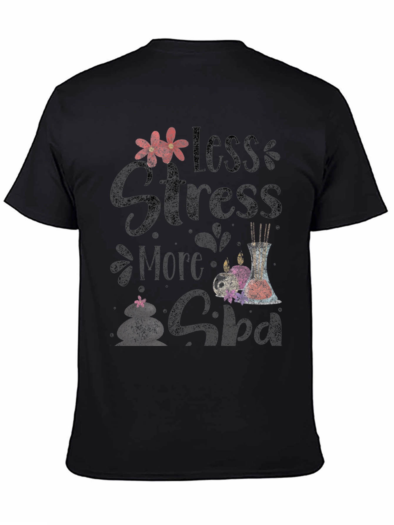 Less Stress More Spa Graphic Tee
