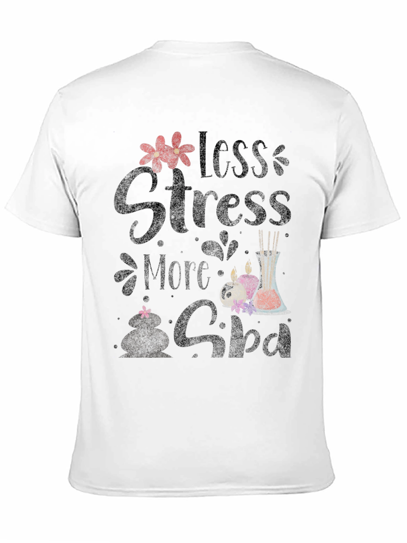 Less Stress More Spa Graphic Tee