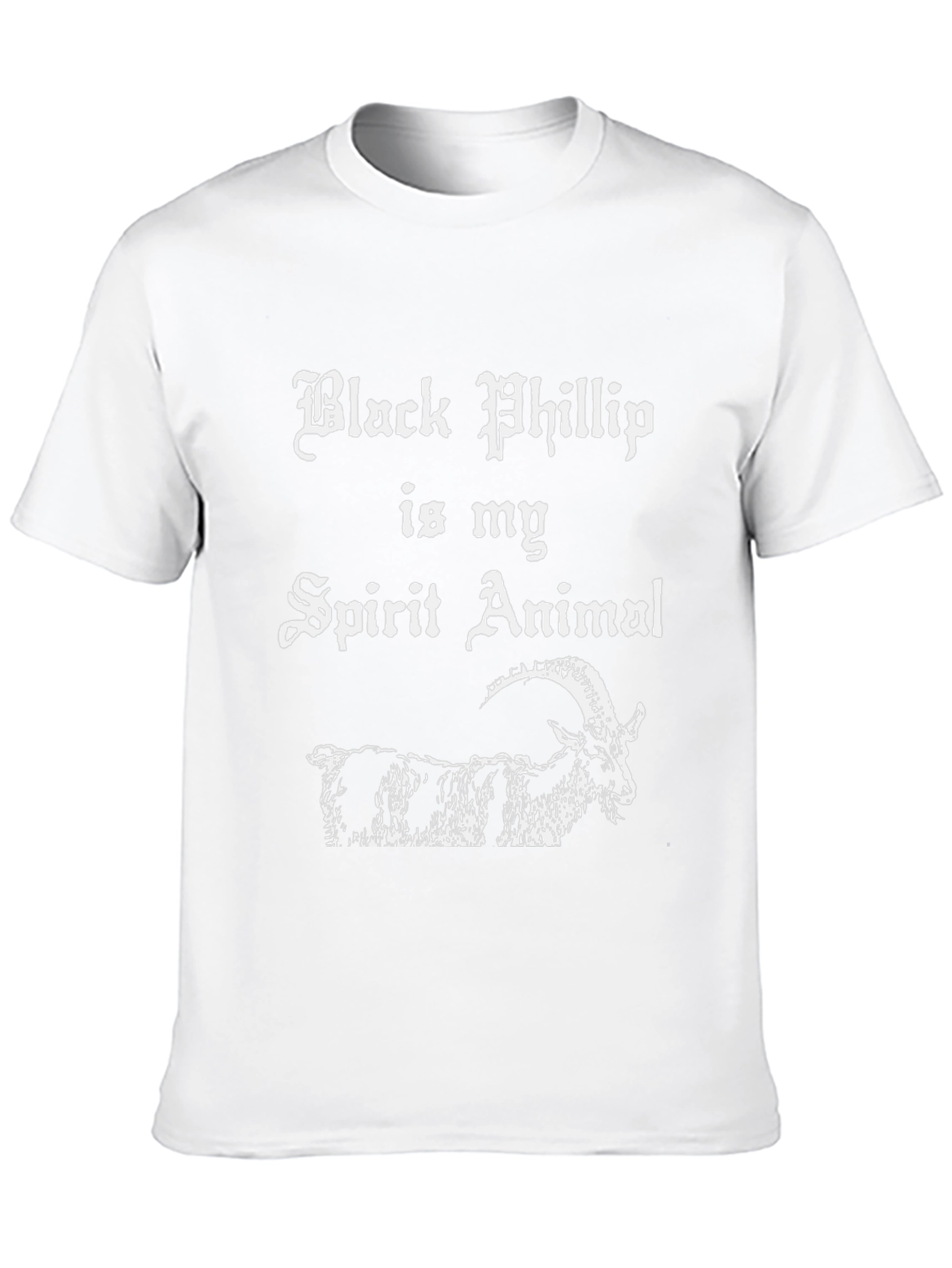 Black Phillip Spirit Animal Graphic T-Shirt