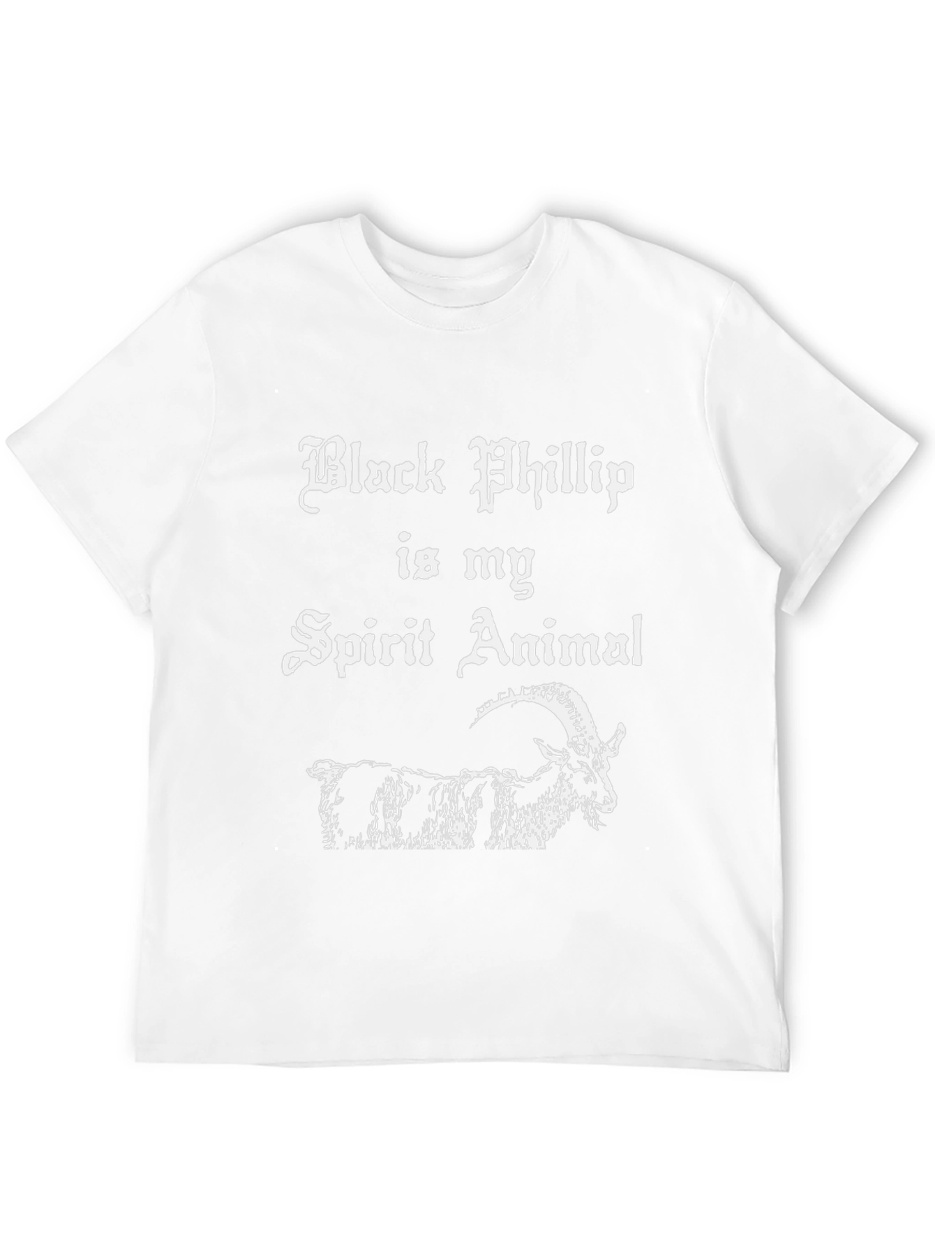 Black Phillip Spirit Animal Graphic T-Shirt