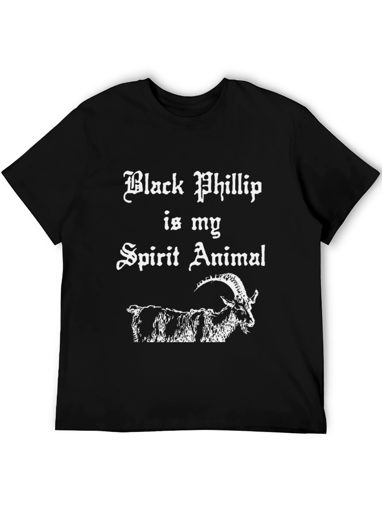 Black Phillip Spirit Animal Graphic T-Shirt