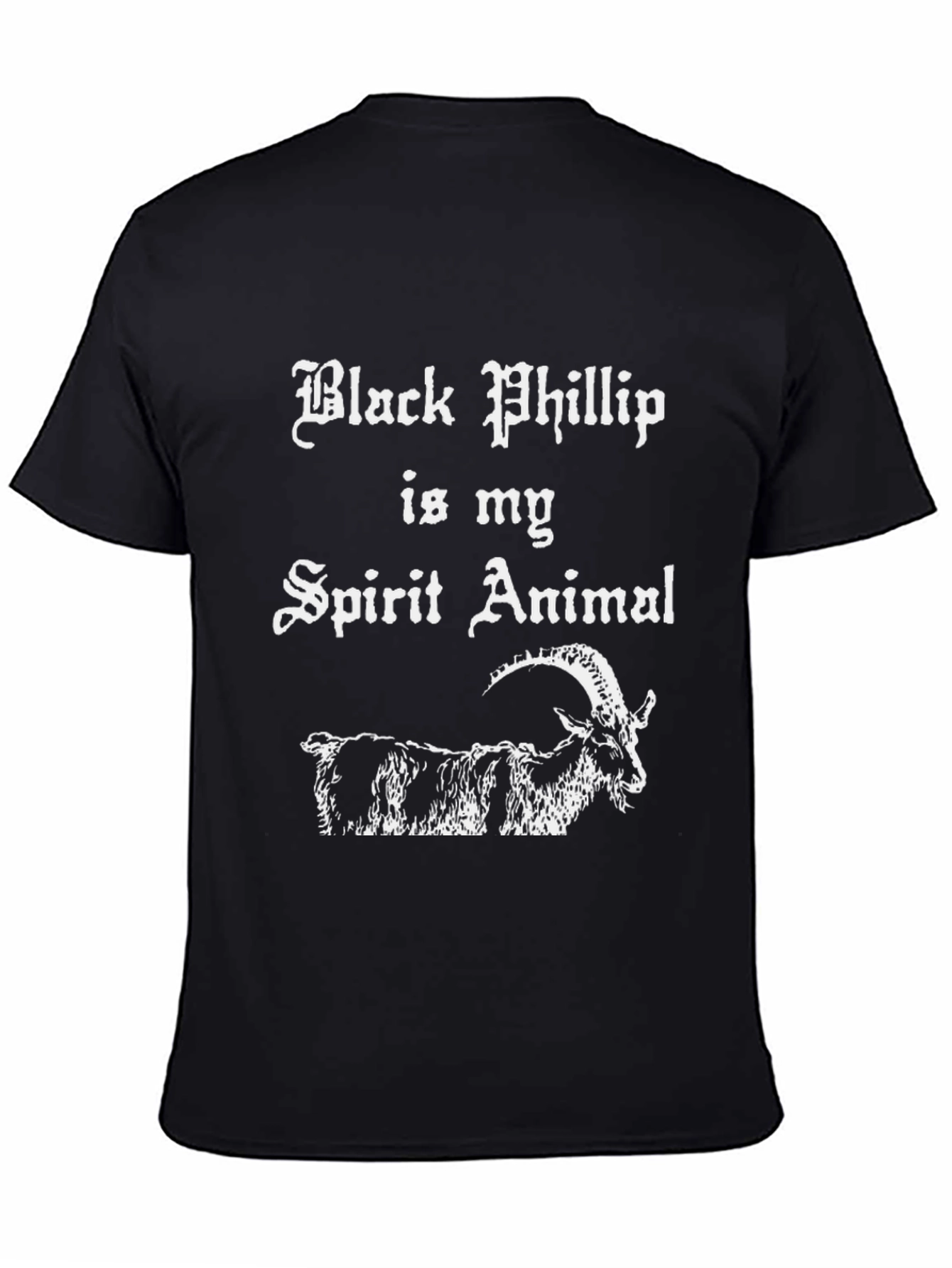 Black Phillip Spirit Animal Graphic T-Shirt