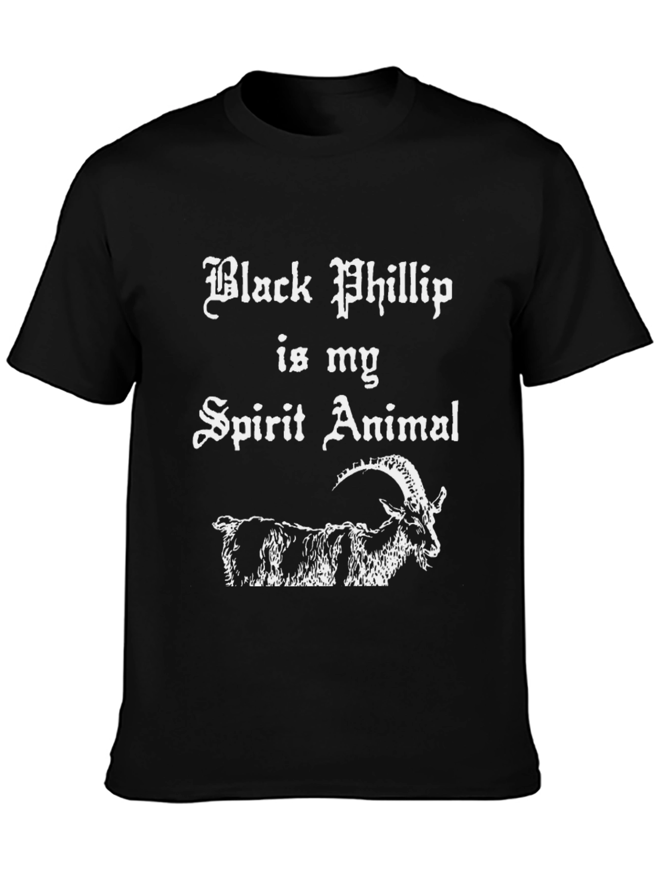 Black Phillip Spirit Animal Graphic T-Shirt