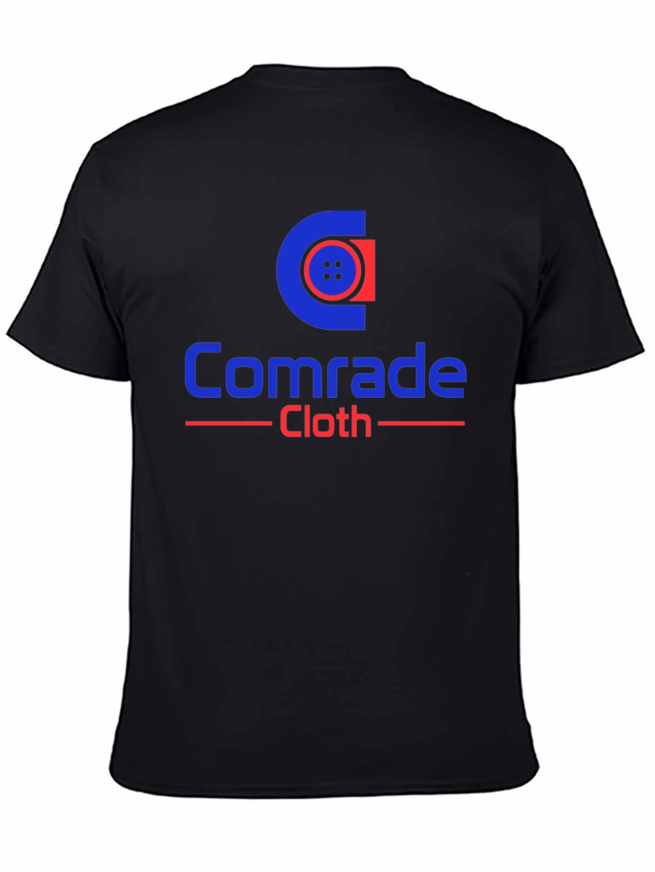 Comrade Cloth Graphic Tee - Black Cotton Blend