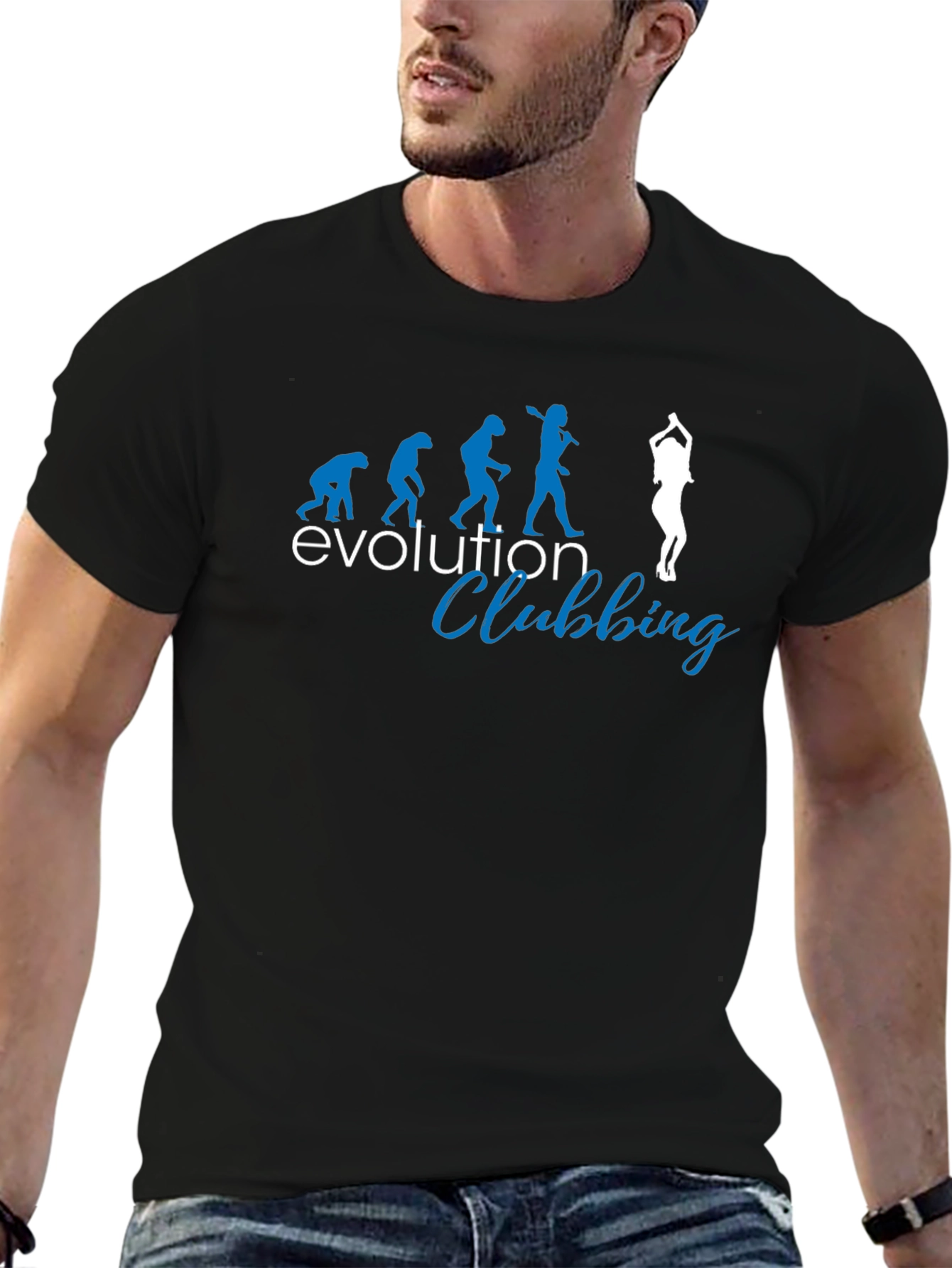 Evolution Clubbing T-Shirt - Black