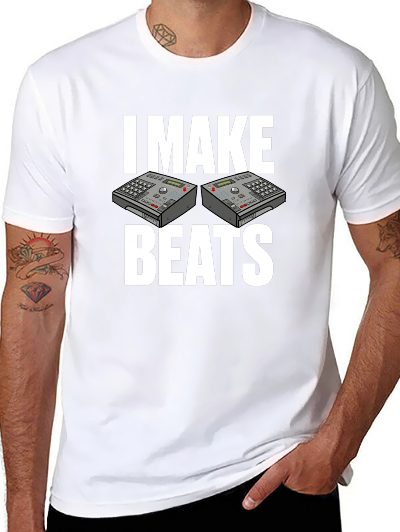 I Make Beats T-Shirt - Music Producer DJ Tee