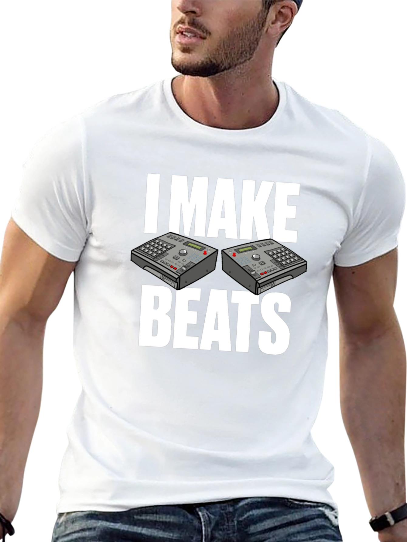 I Make Beats T-Shirt - Music Producer DJ Tee