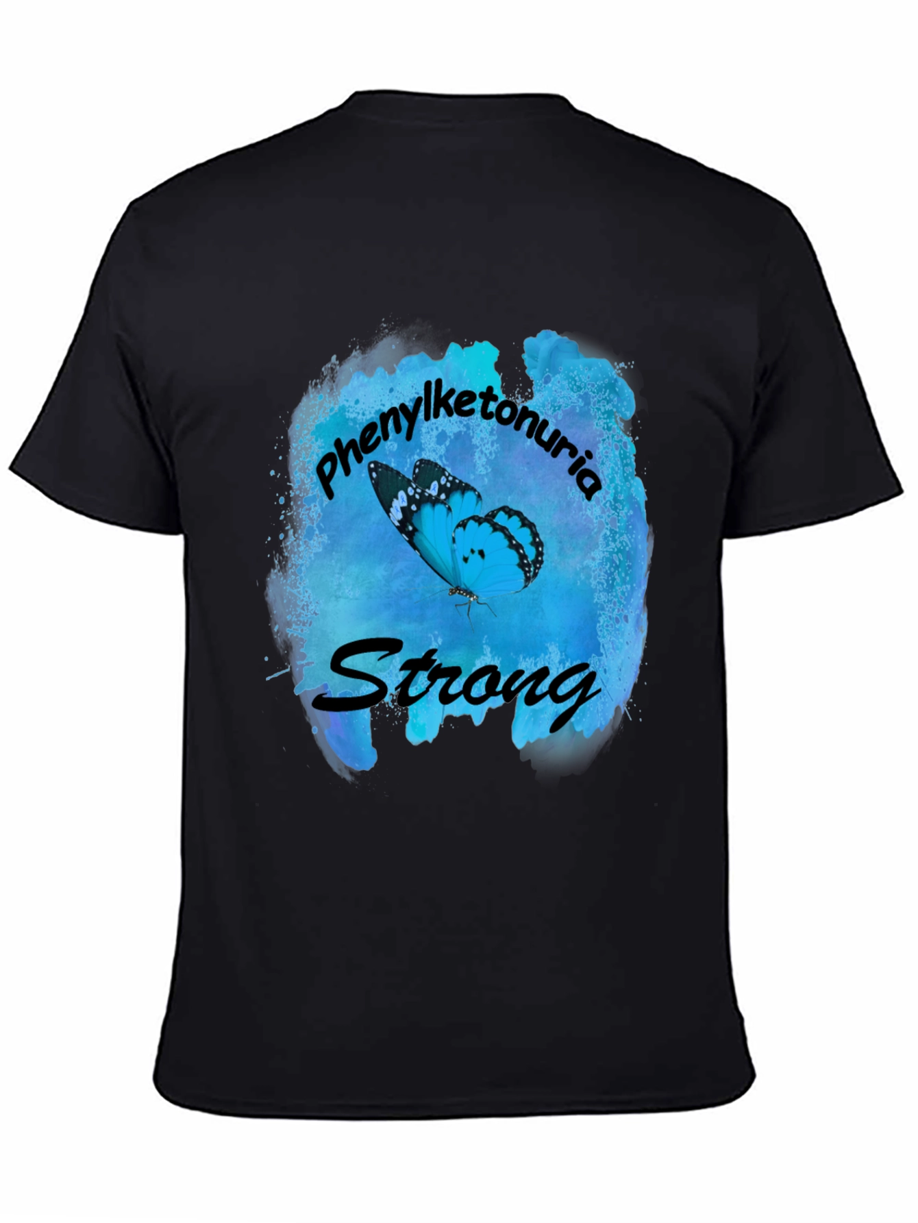 Phenylketonuria Awareness Butterfly T-Shirt