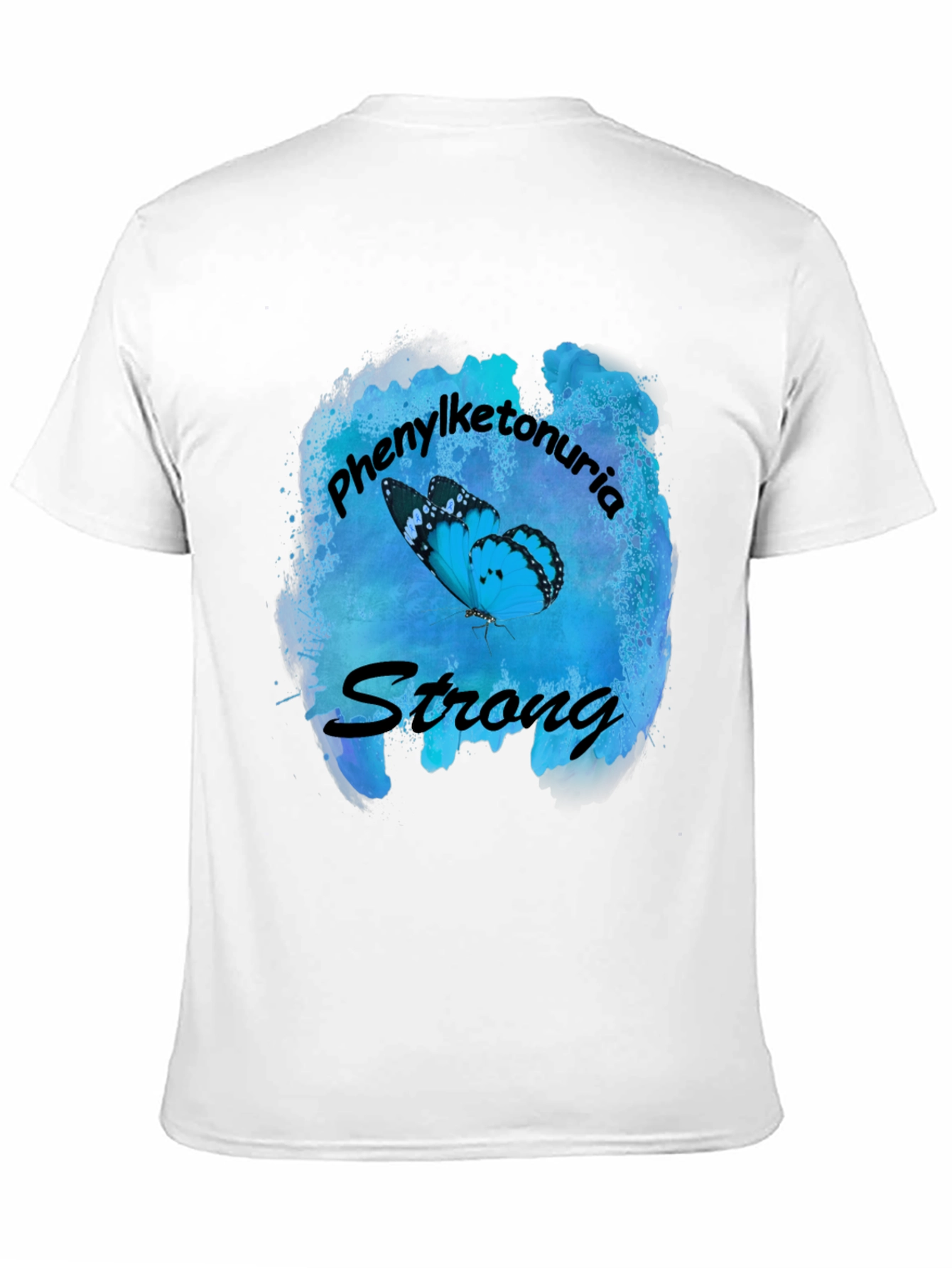 Phenylketonuria Awareness Butterfly T-Shirt